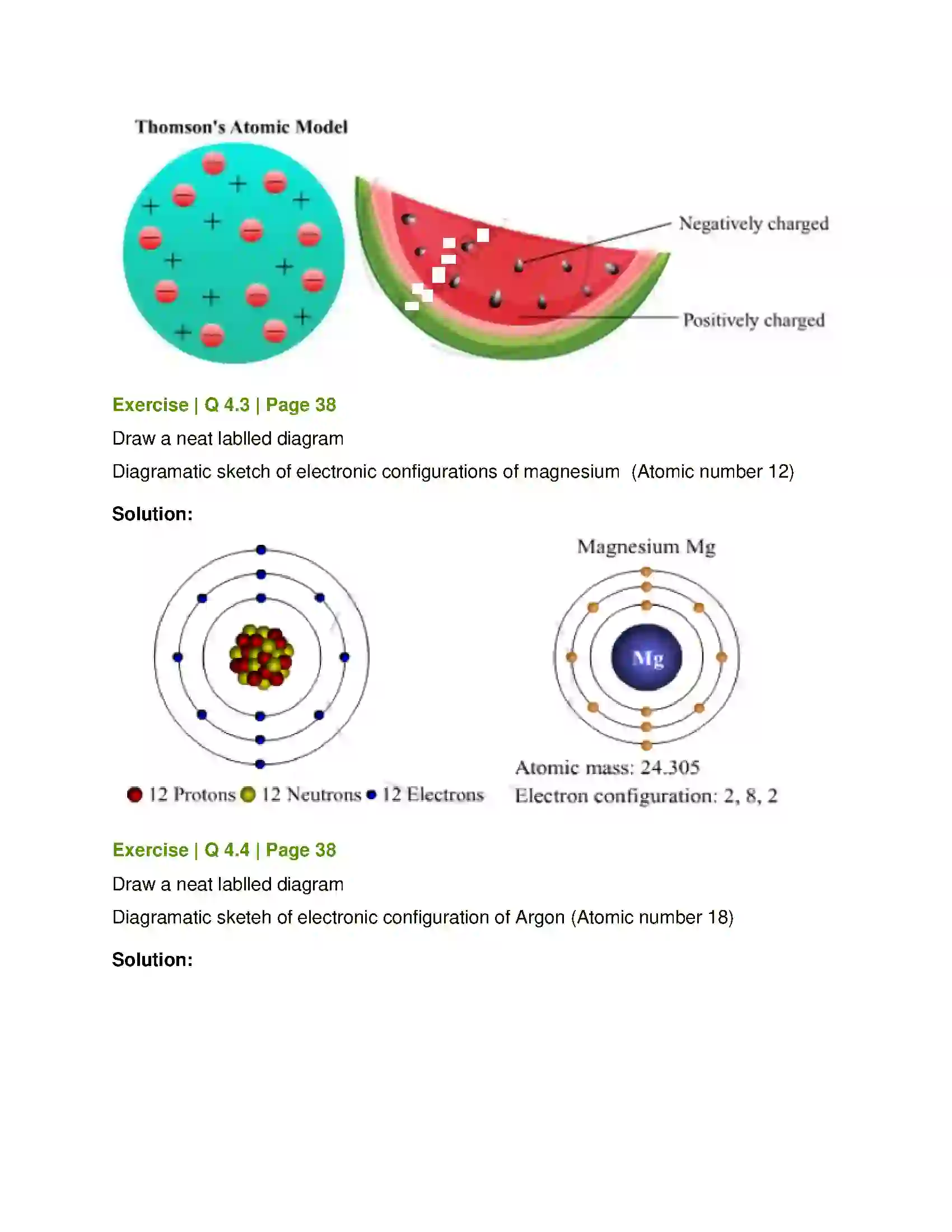 Maharashtra Board Class 8th General Science Inside the Atom Solution 7