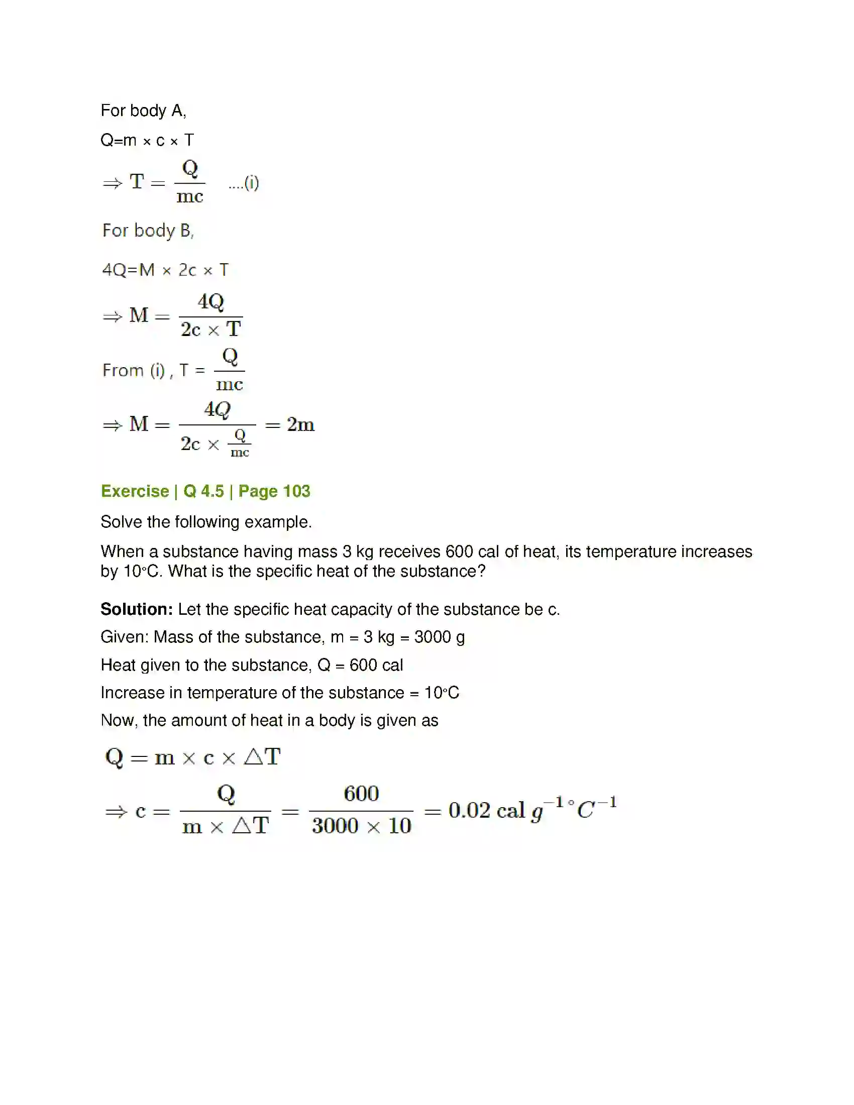 Maharashtra Board Class 8th General Science Measurement and Effects of Heat Solution 8