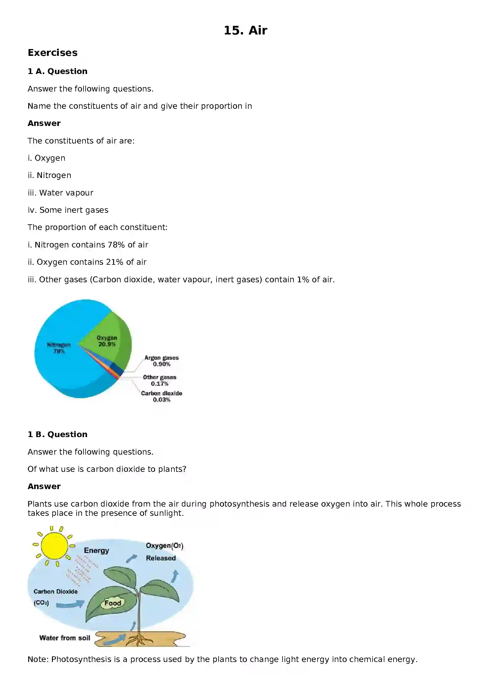 Maharashtra Board Class 8th General Science Air Solution 1