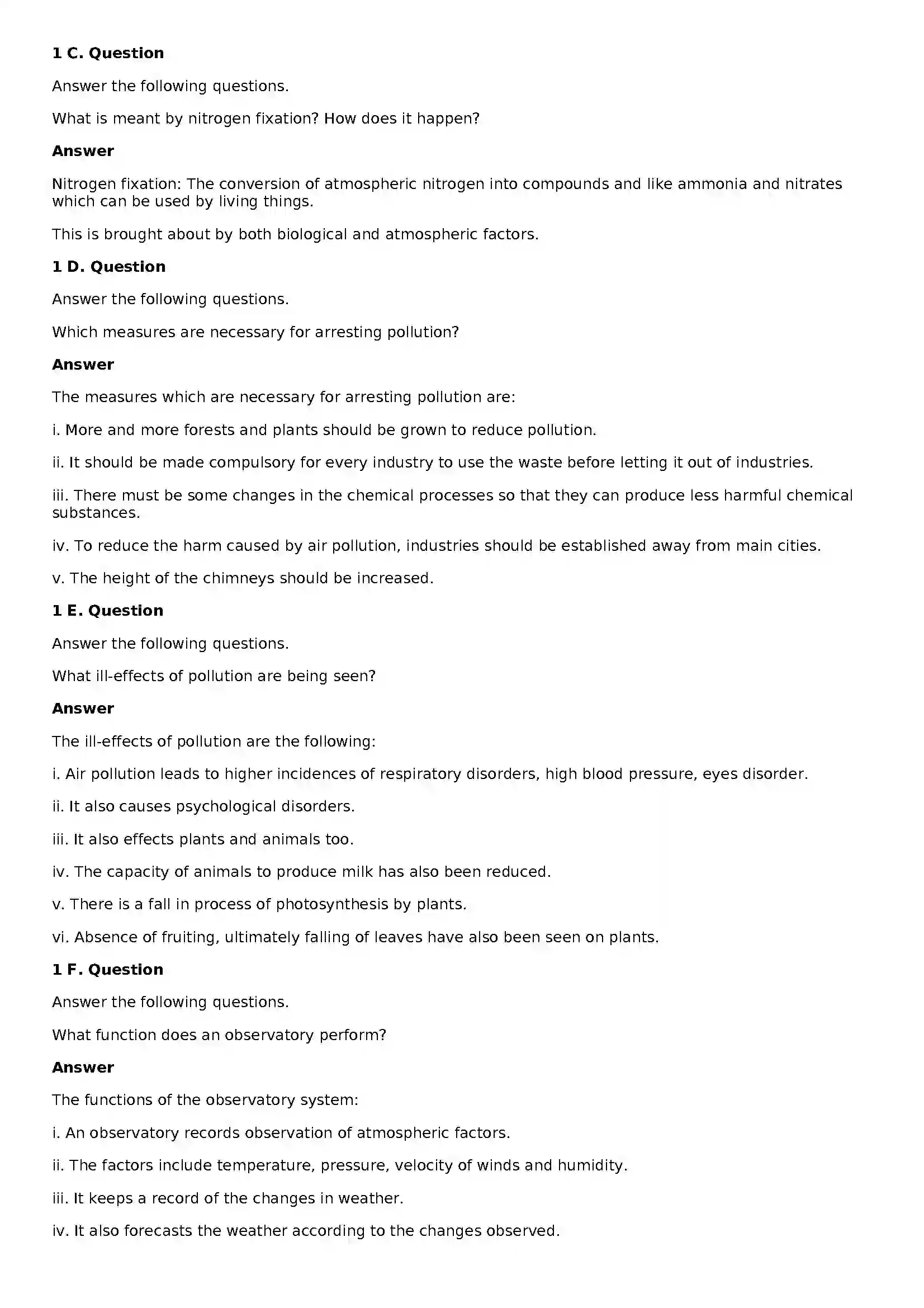 Maharashtra Board Class 8th General Science Air Solution 2