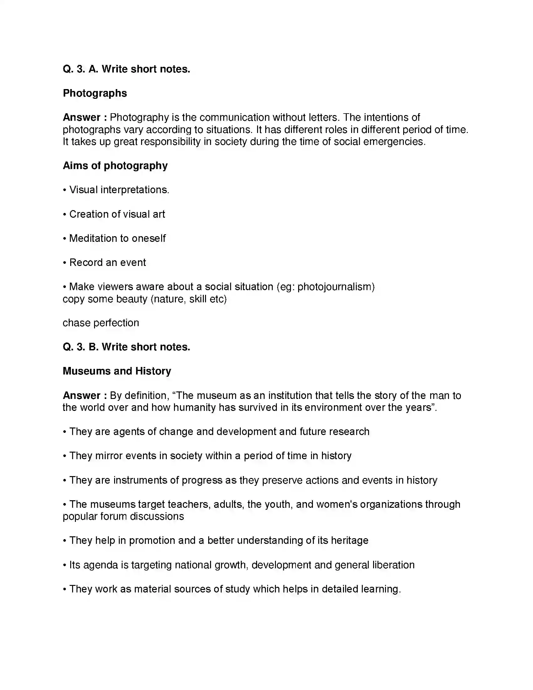 Maharashtra Board Class 8th History - English Medium Sources of History Solution 4