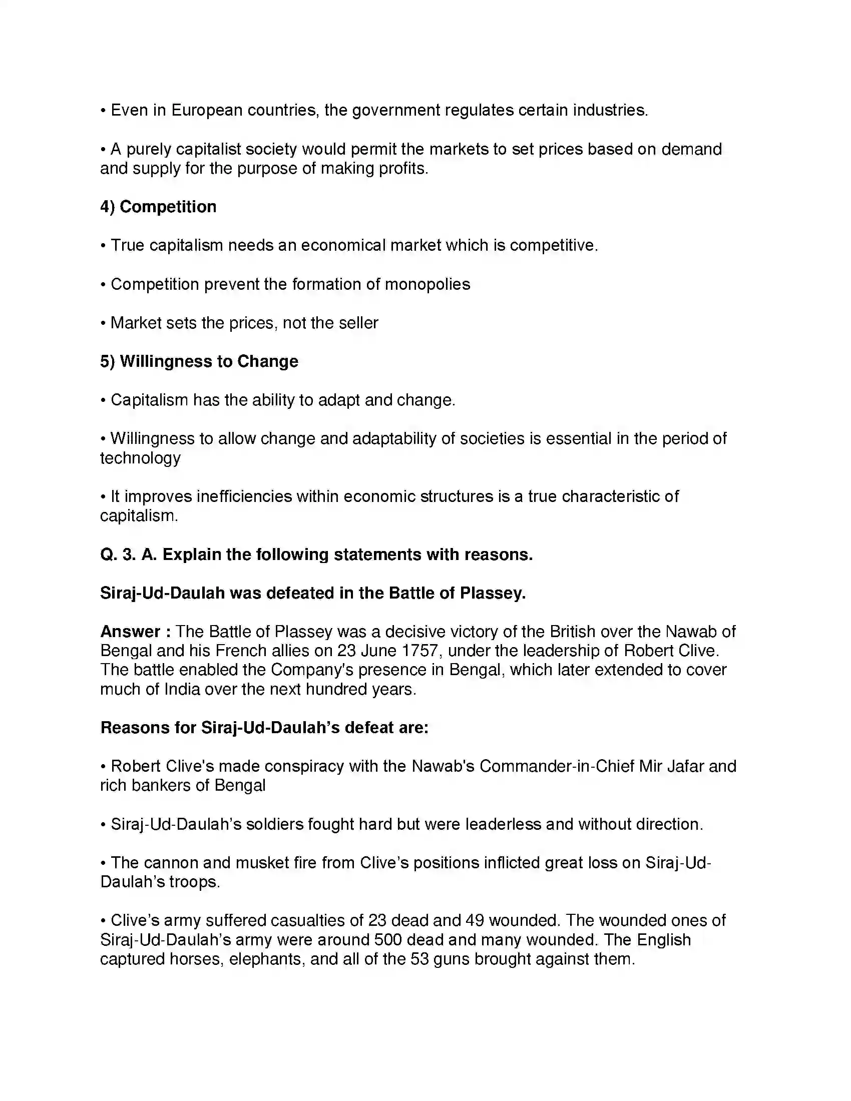 Maharashtra Board Class 8th History - English Medium Europe and India Solution 6