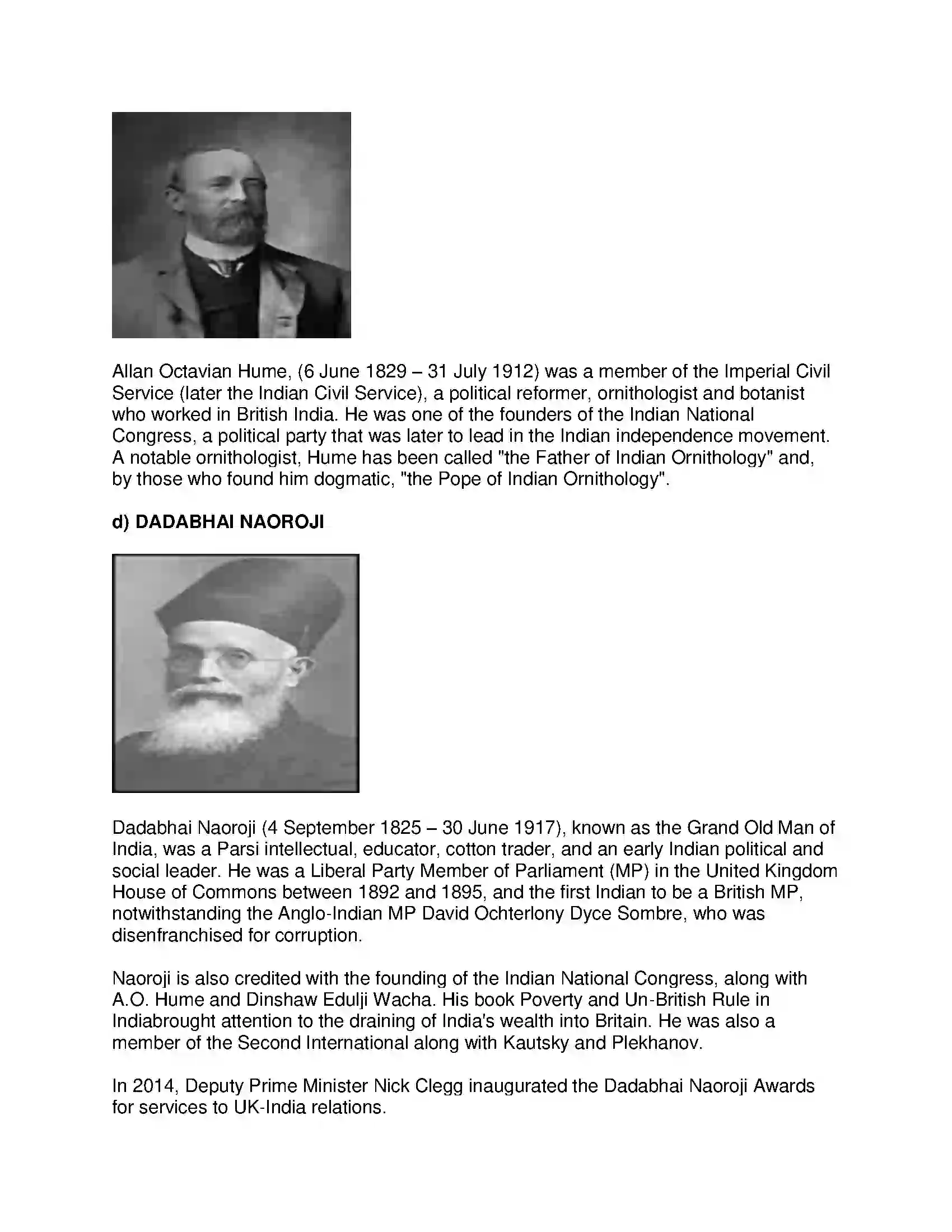 Maharashtra Board Class 8th History - English Medium Beginning of Freedom Movement Solution 10