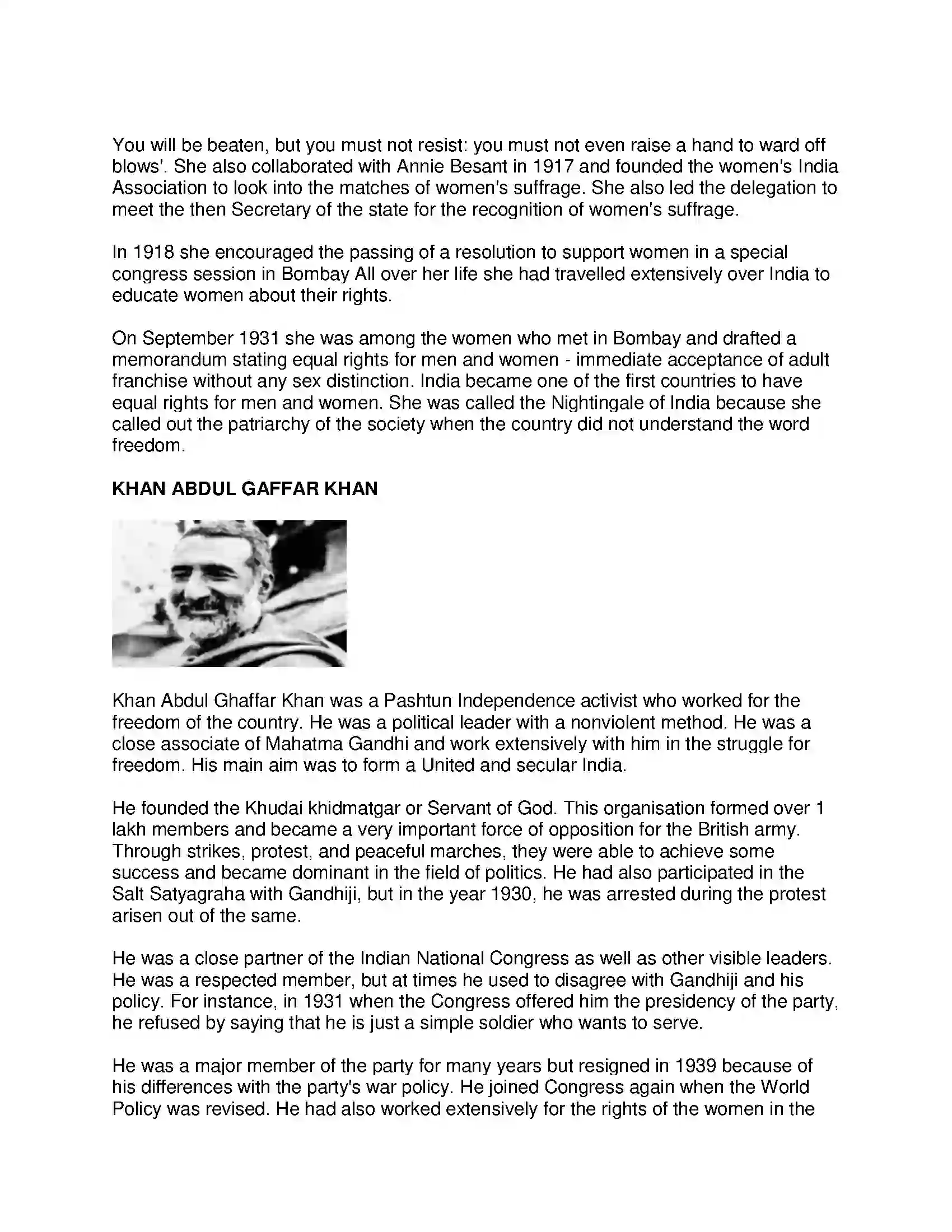 Maharashtra Board Class 8th History - English Medium Civil Disobedience Movement Solution 6