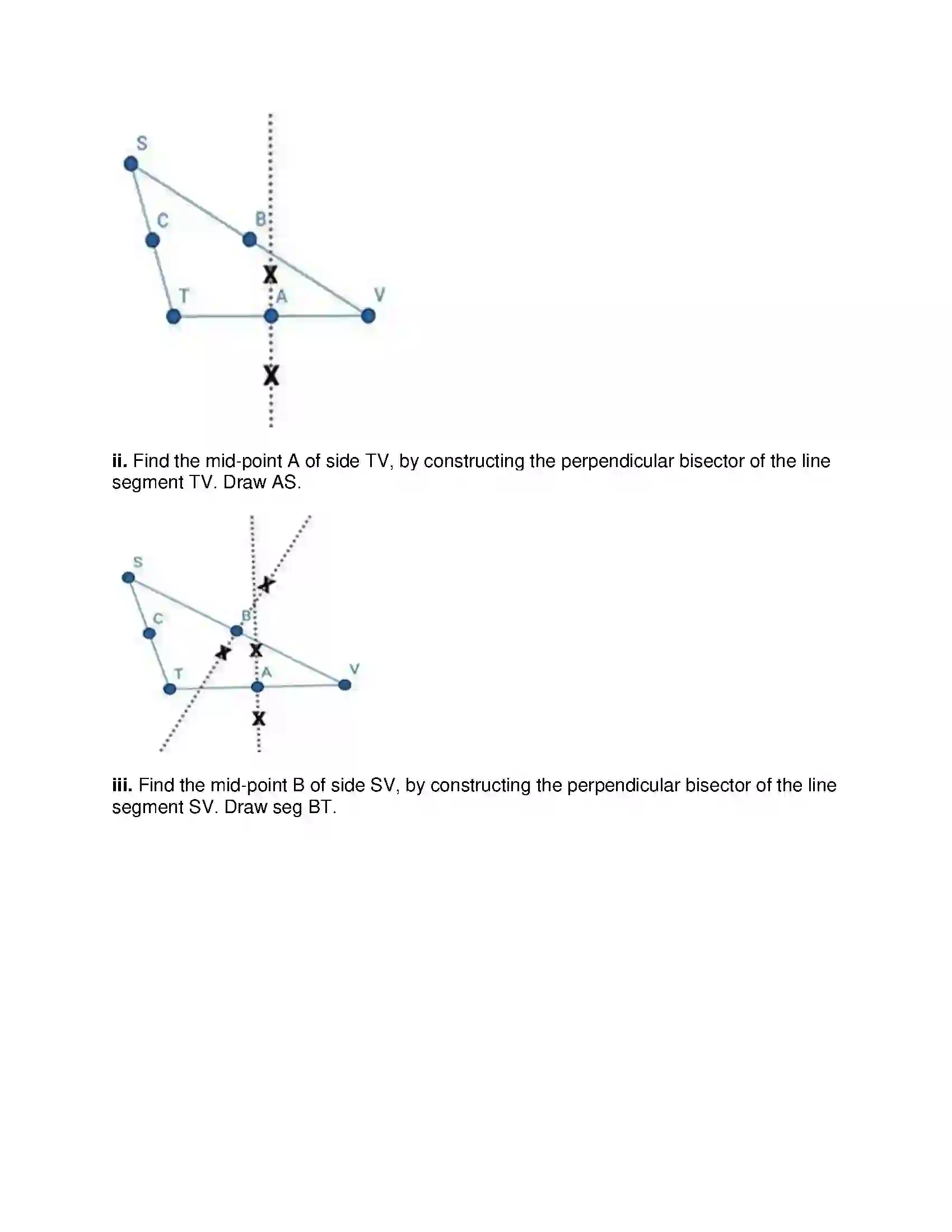 Maharashtra Board Class 8th Mathematics - English Medium Altitudes and Medians of a Triangle Solution 4