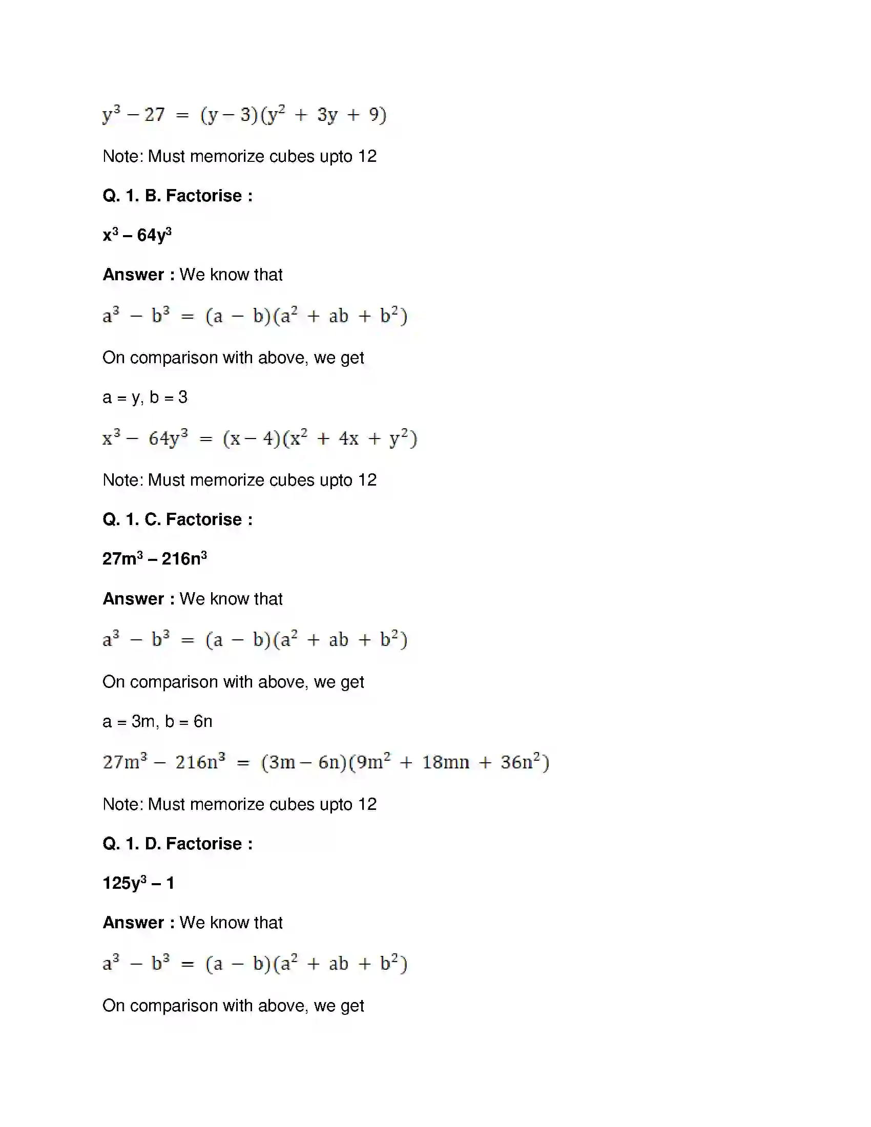 Maharashtra Board Class 8th Mathematics - English Medium Factorisation of Algebraic Expressions Solution 16