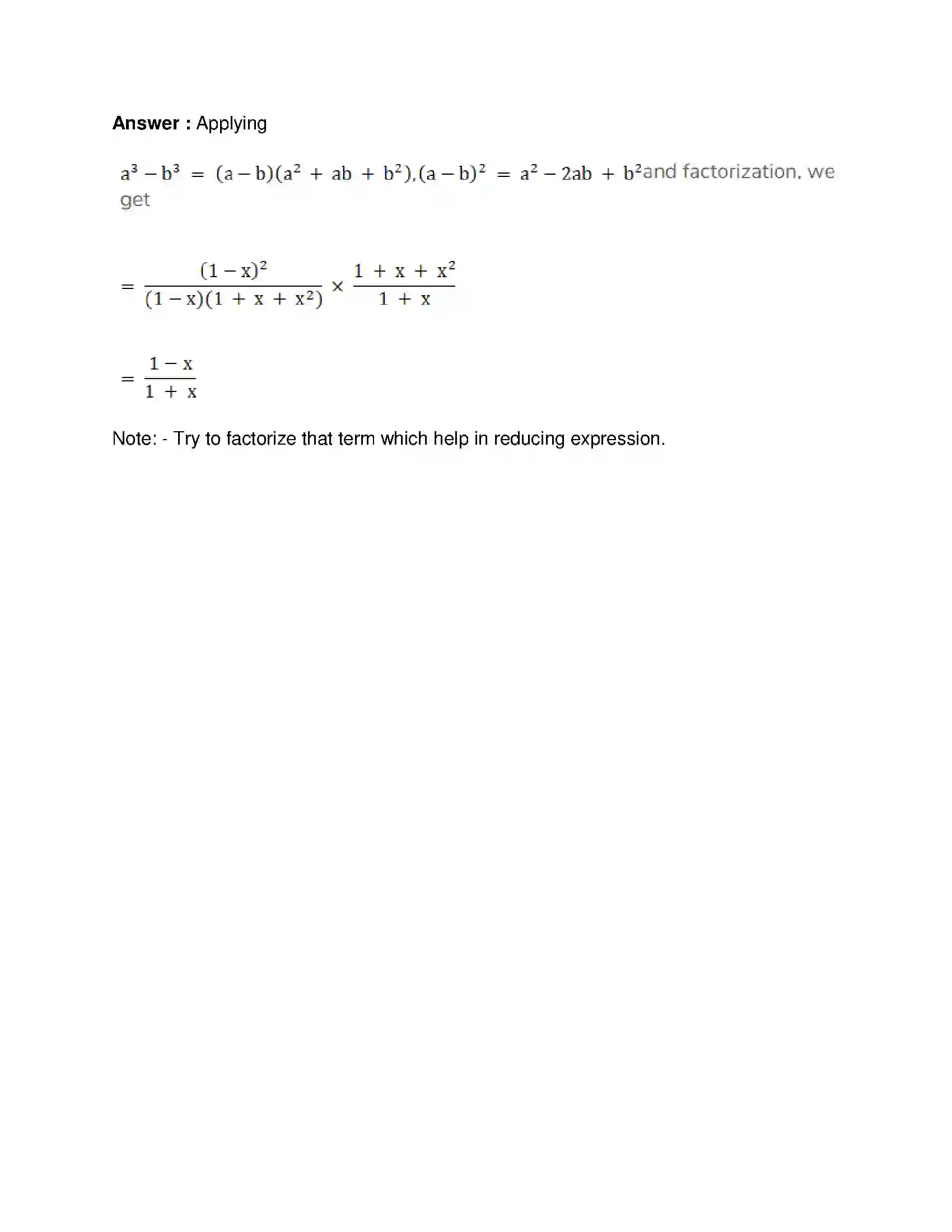 Maharashtra Board Class 8th Mathematics - English Medium Factorisation of Algebraic Expressions Solution 25