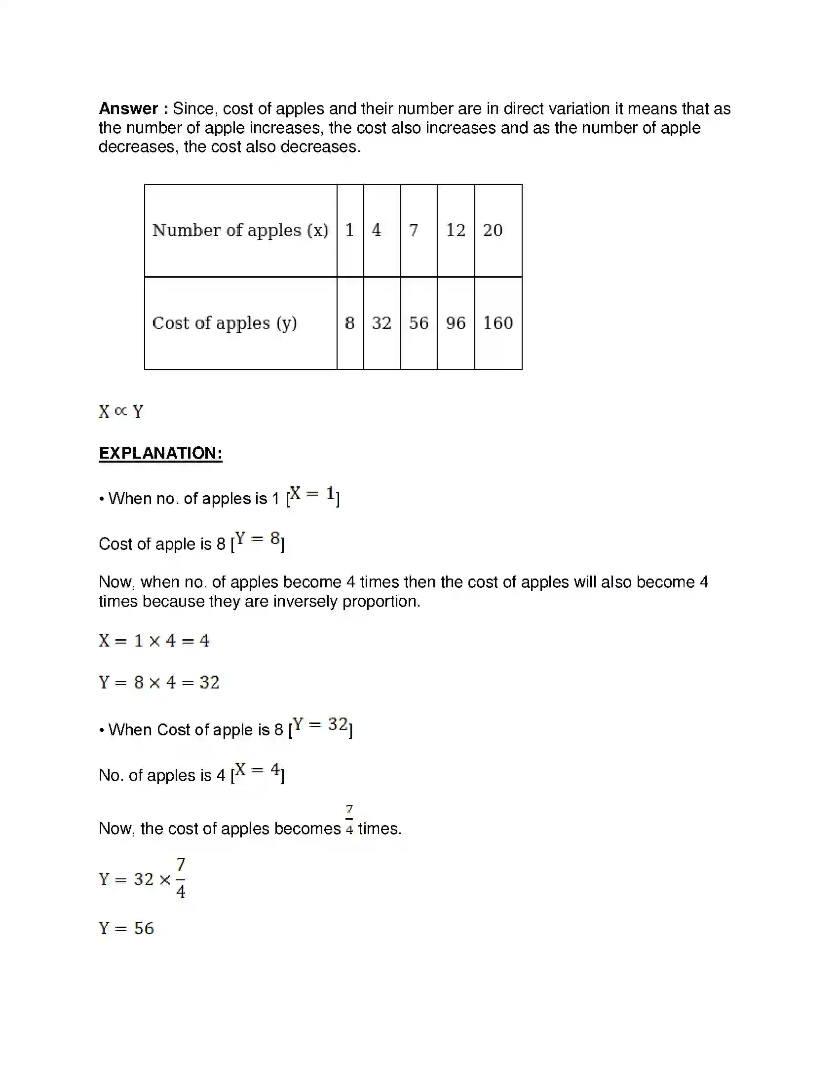 Maharashtra Board Class 8th Mathematics - English Medium Variation Solution 2