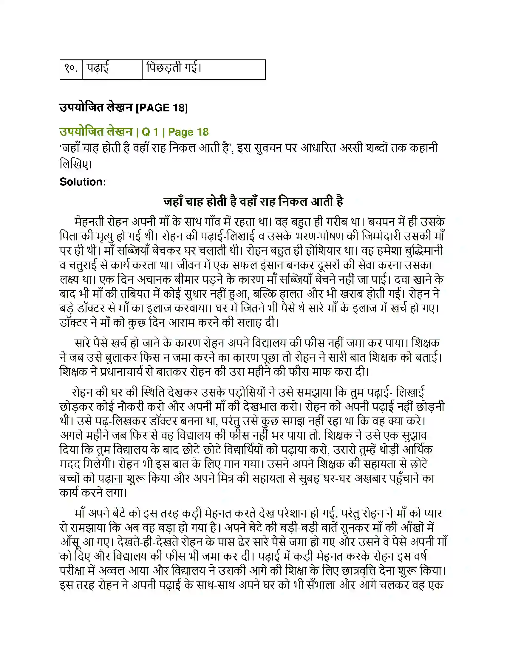 Maharashtra Board Class 8th Sulabhbharati मेरे रजा साहब Solution 4