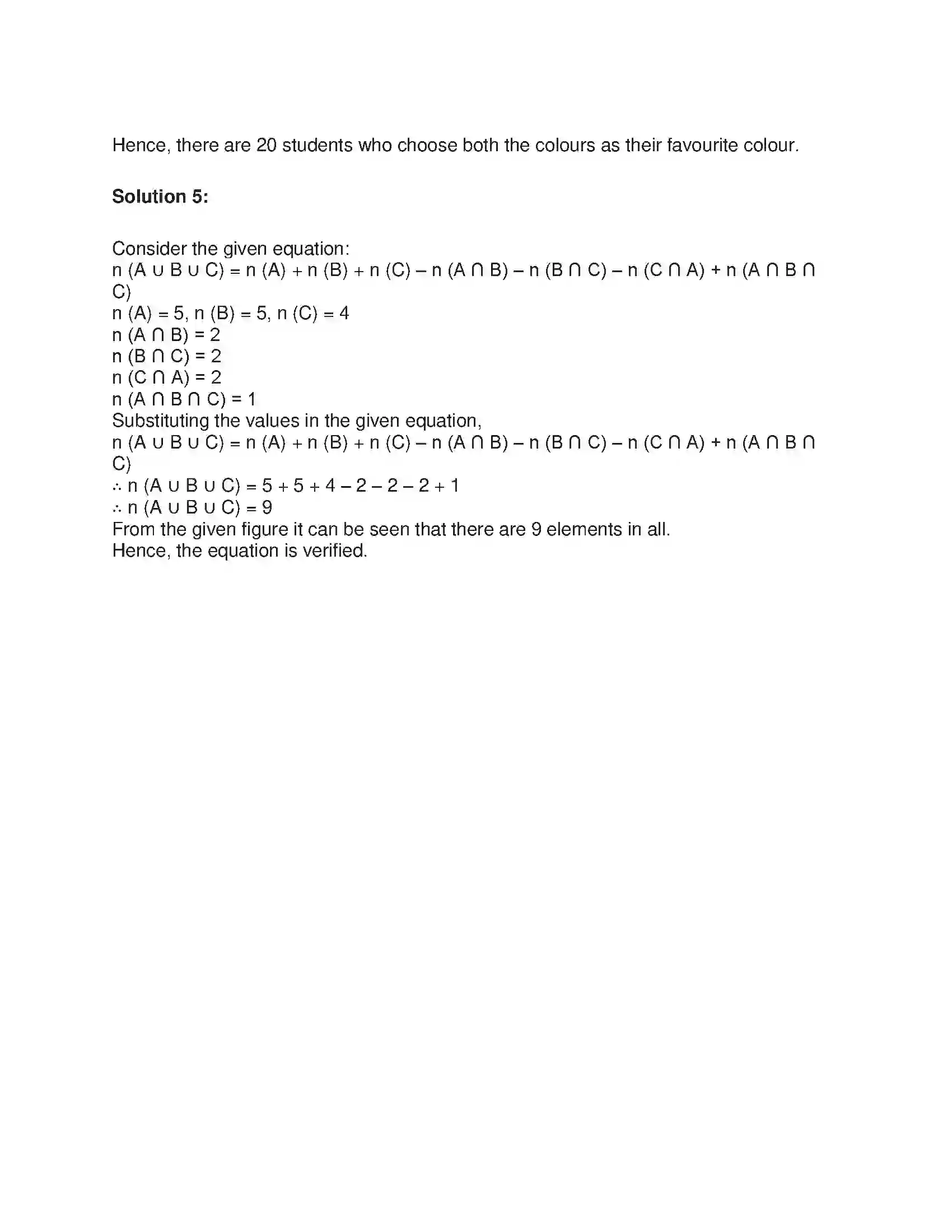 Maharashtra Board Class 9th Algebra Sets Solution 13