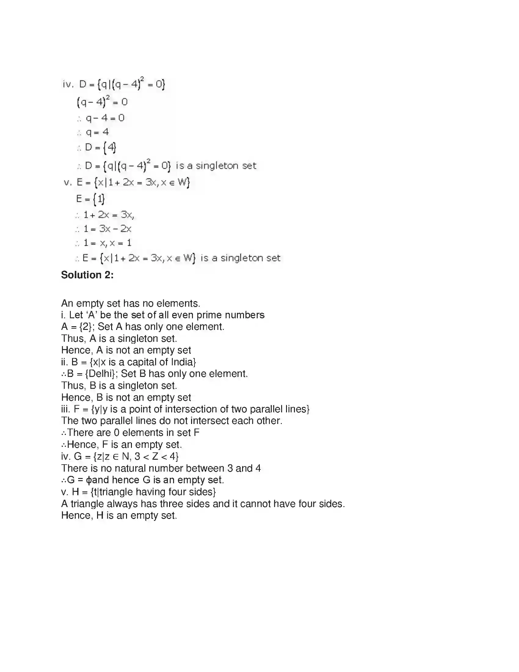 Maharashtra Board Class 9th Algebra Sets Solution 3