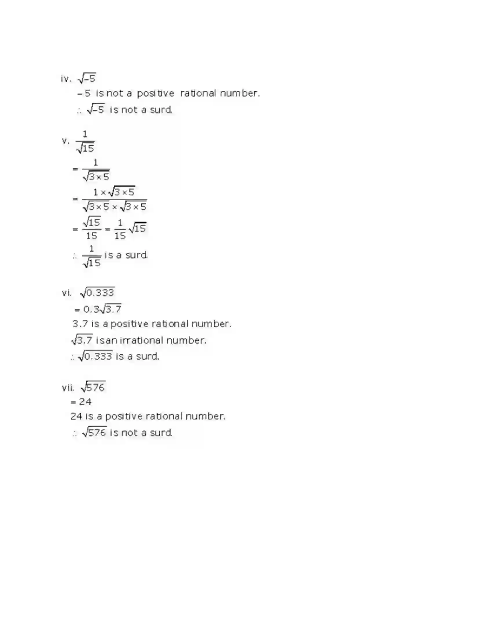 Maharashtra Board Class 9th Algebra Real Numbers Solution 17