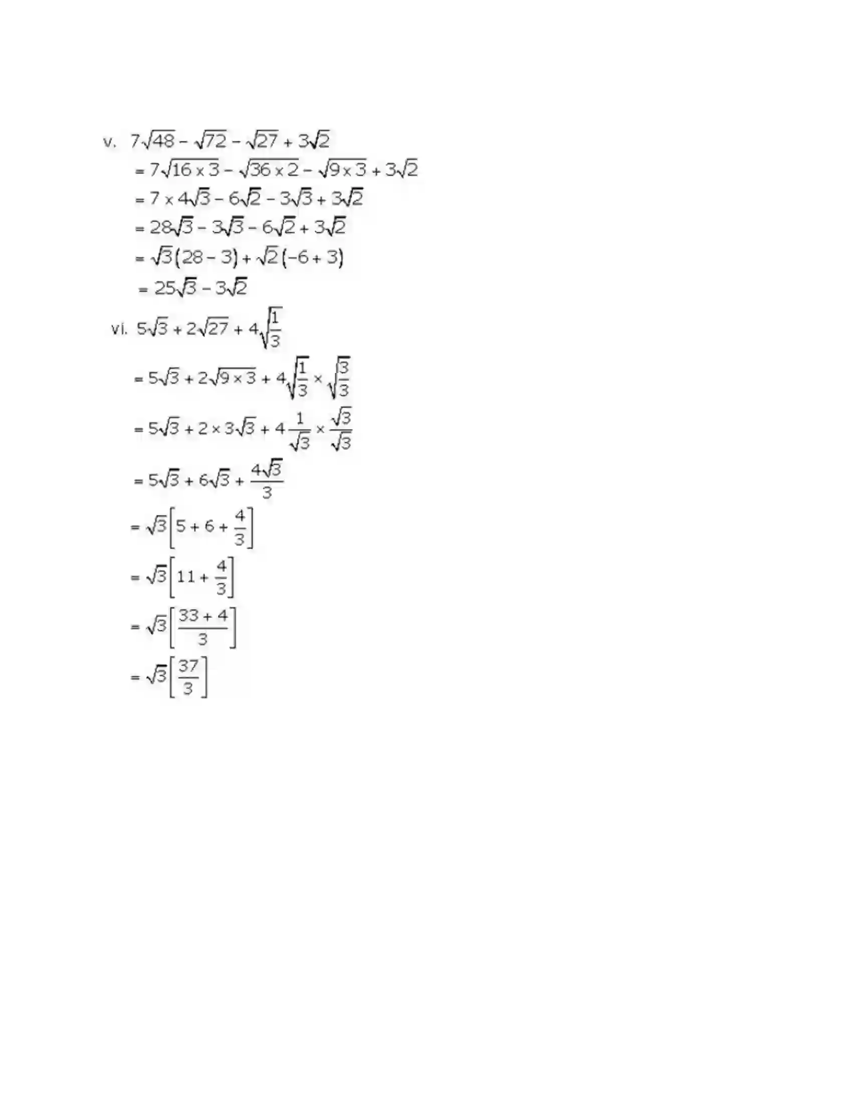 Maharashtra Board Class 9th Algebra Real Numbers Solution 24