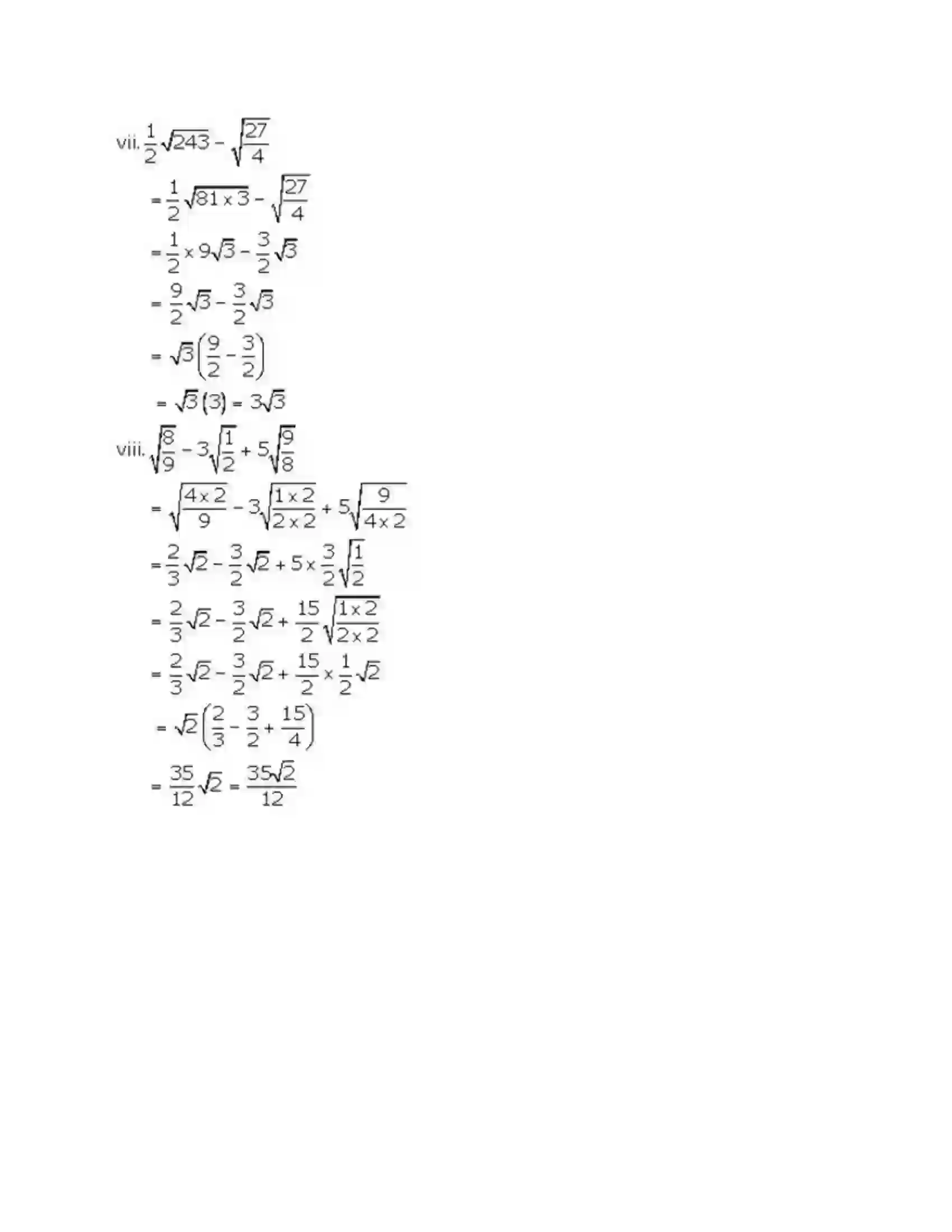 Maharashtra Board Class 9th Algebra Real Numbers Solution 25