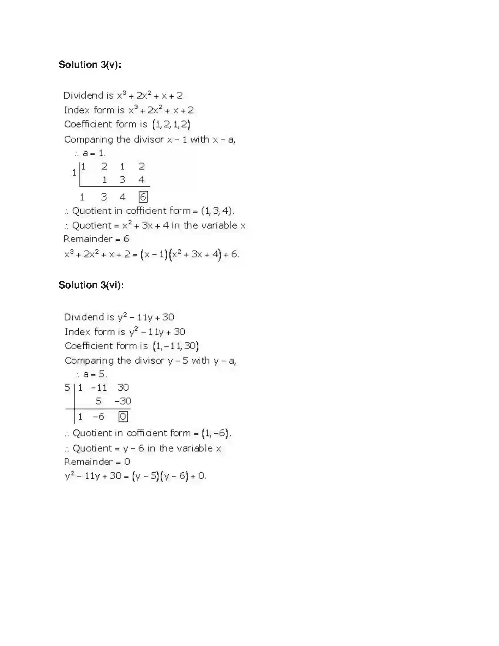 Maharashtra Board Class 9th Algebra Algebraic Expressions Solution 26