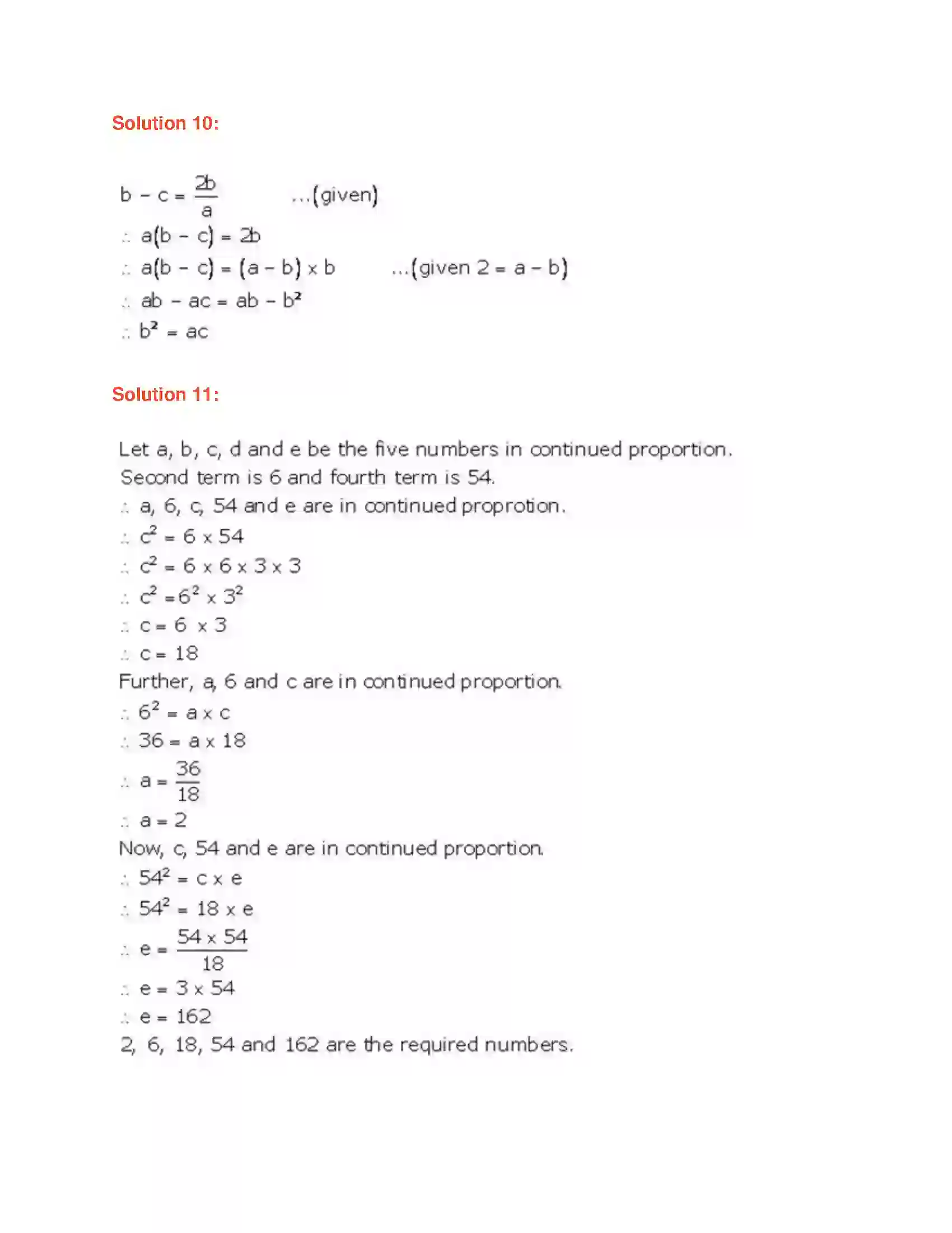 Maharashtra Board Class 9th Algebra Ratio and Proportion Solution 28