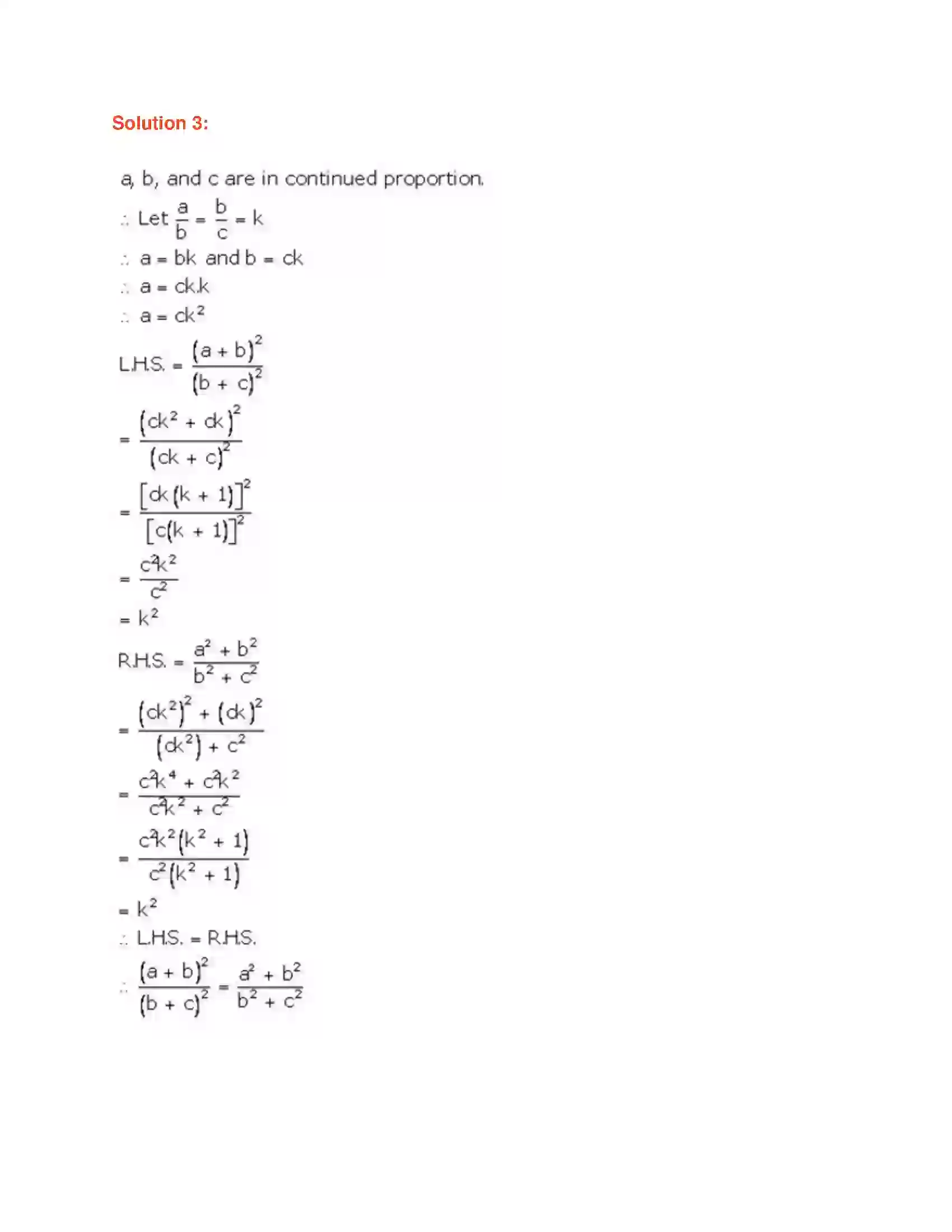 Maharashtra Board Class 9th Algebra Ratio and Proportion Solution 31