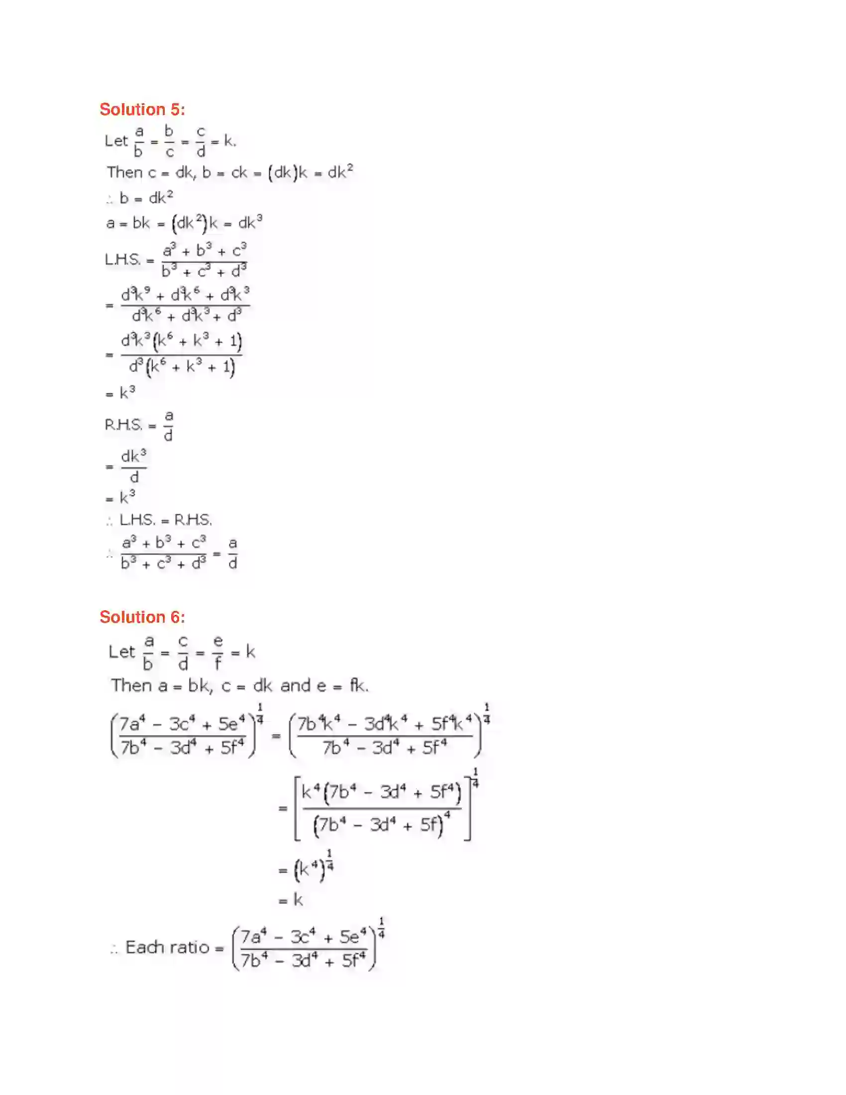 Maharashtra Board Class 9th Algebra Ratio and Proportion Solution 33