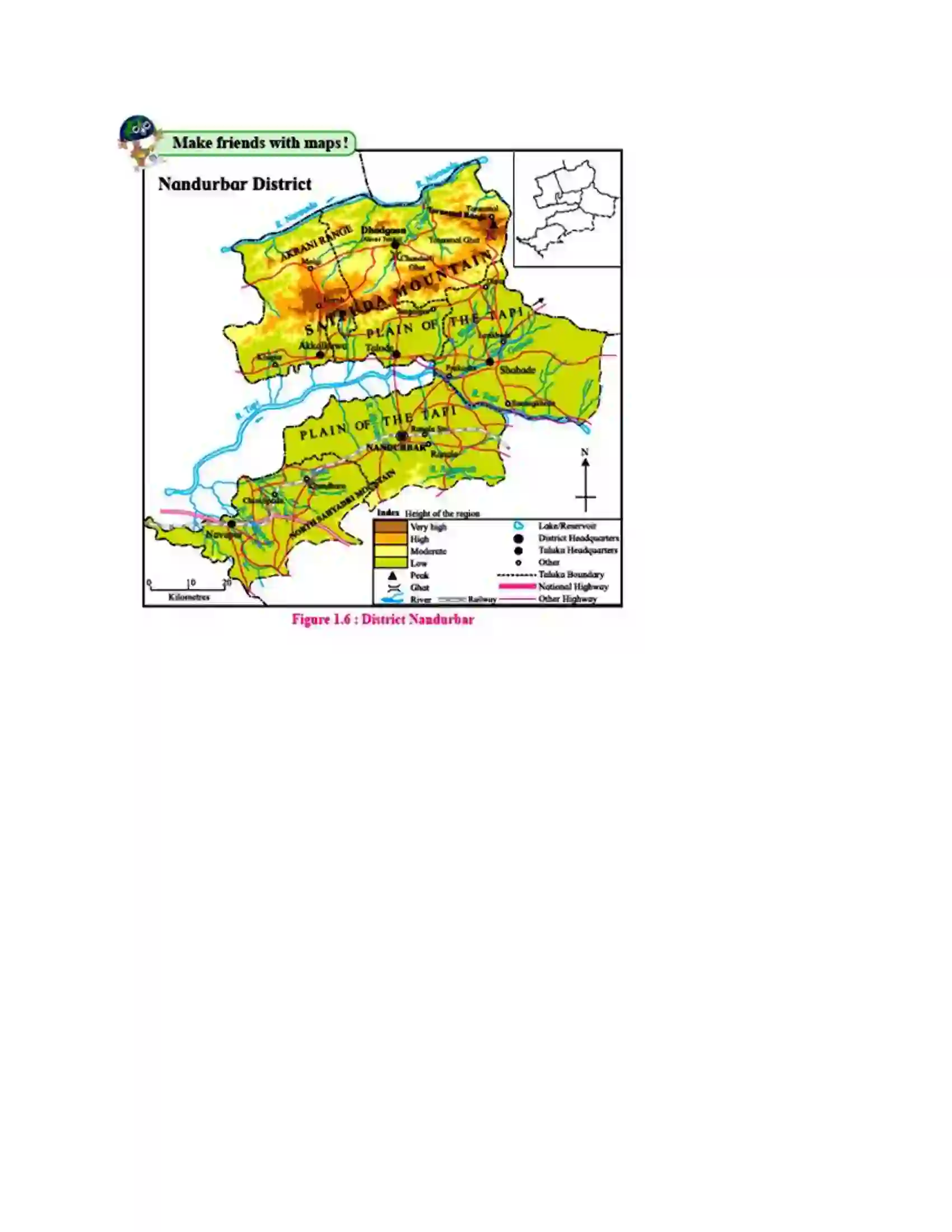Maharashtra Board Class 9th Geography - English Medium Distributional Maps Solution 12
