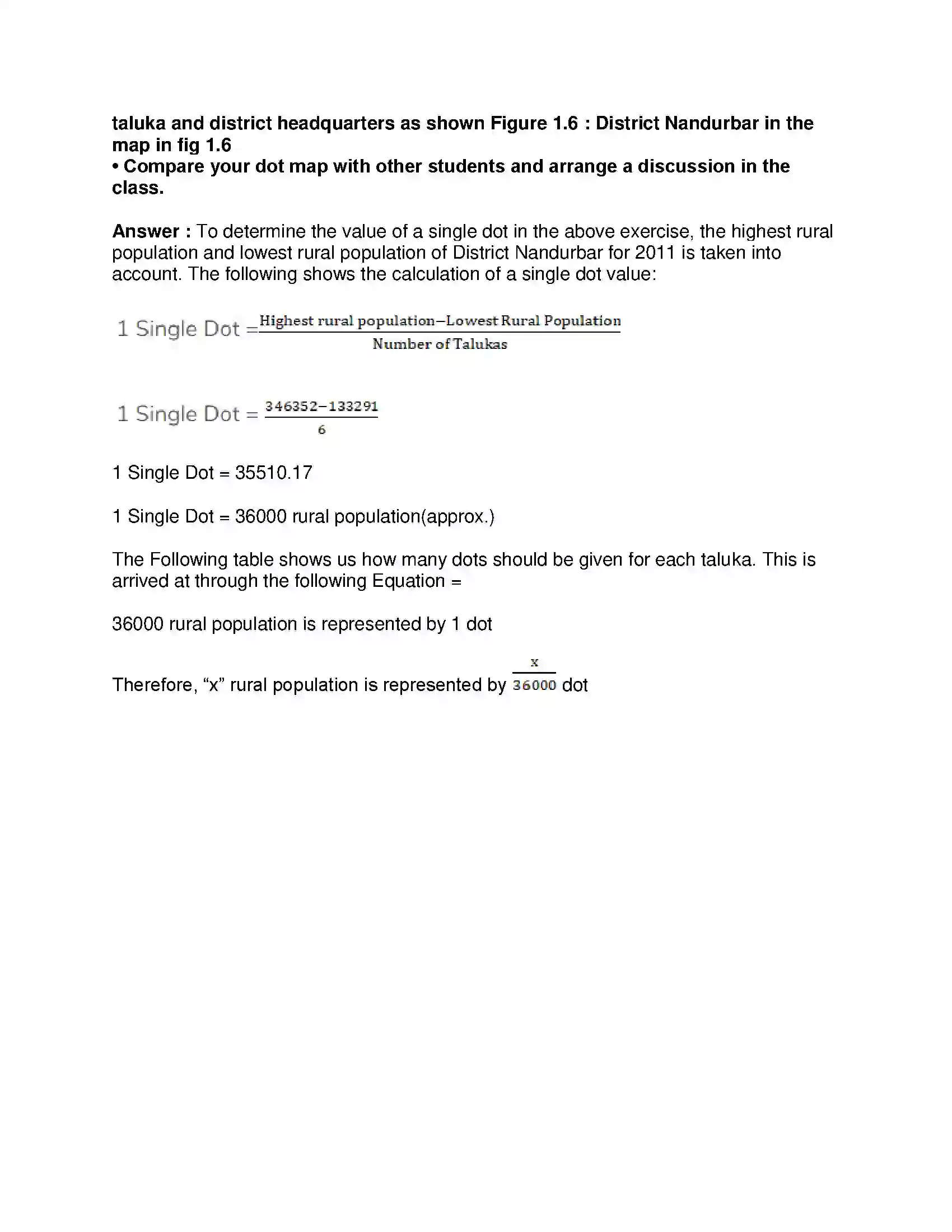 Maharashtra Board Class 9th Geography - English Medium Distributional Maps Solution 14