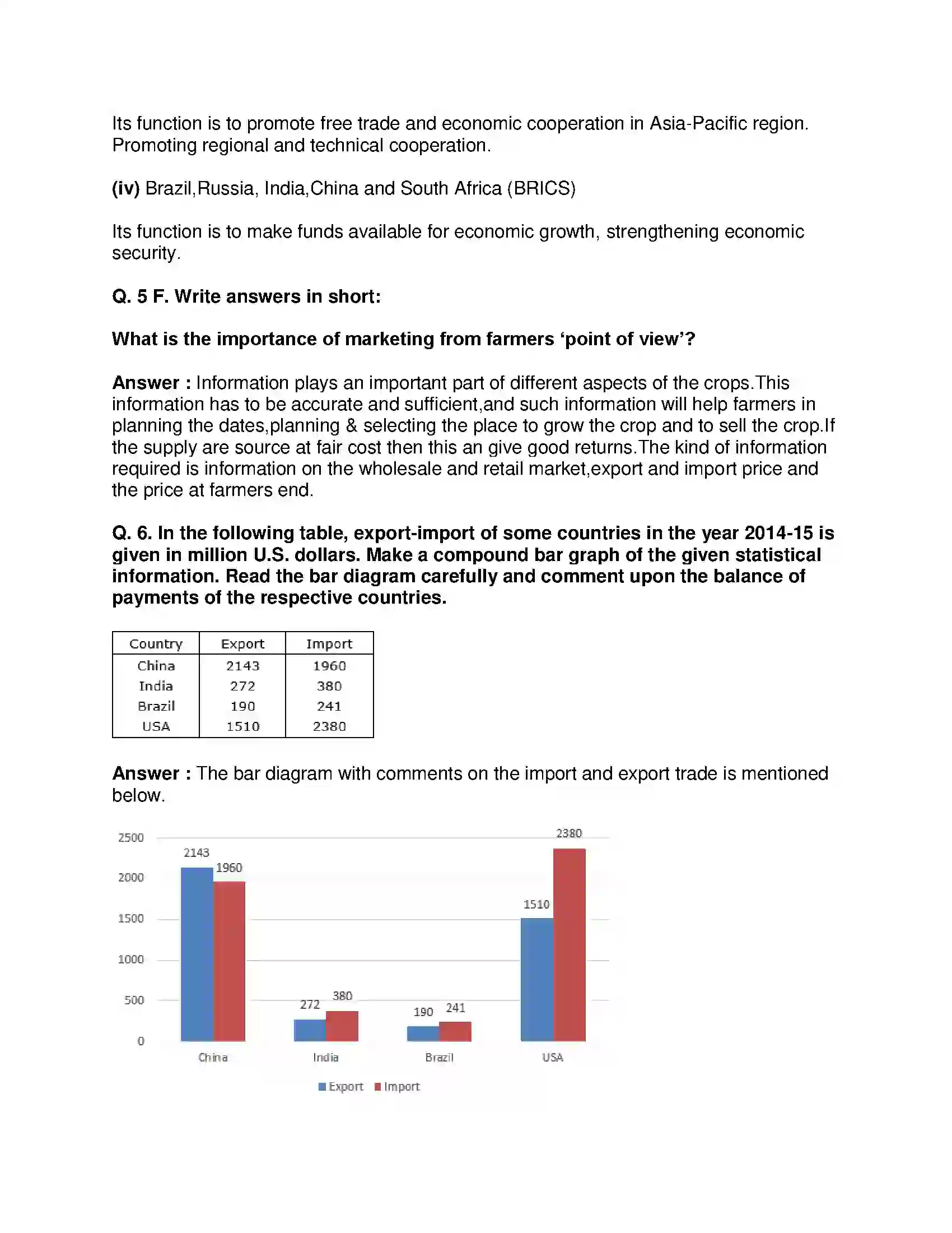 Maharashtra Board Class 9th Geography - English Medium Trade Solution 5