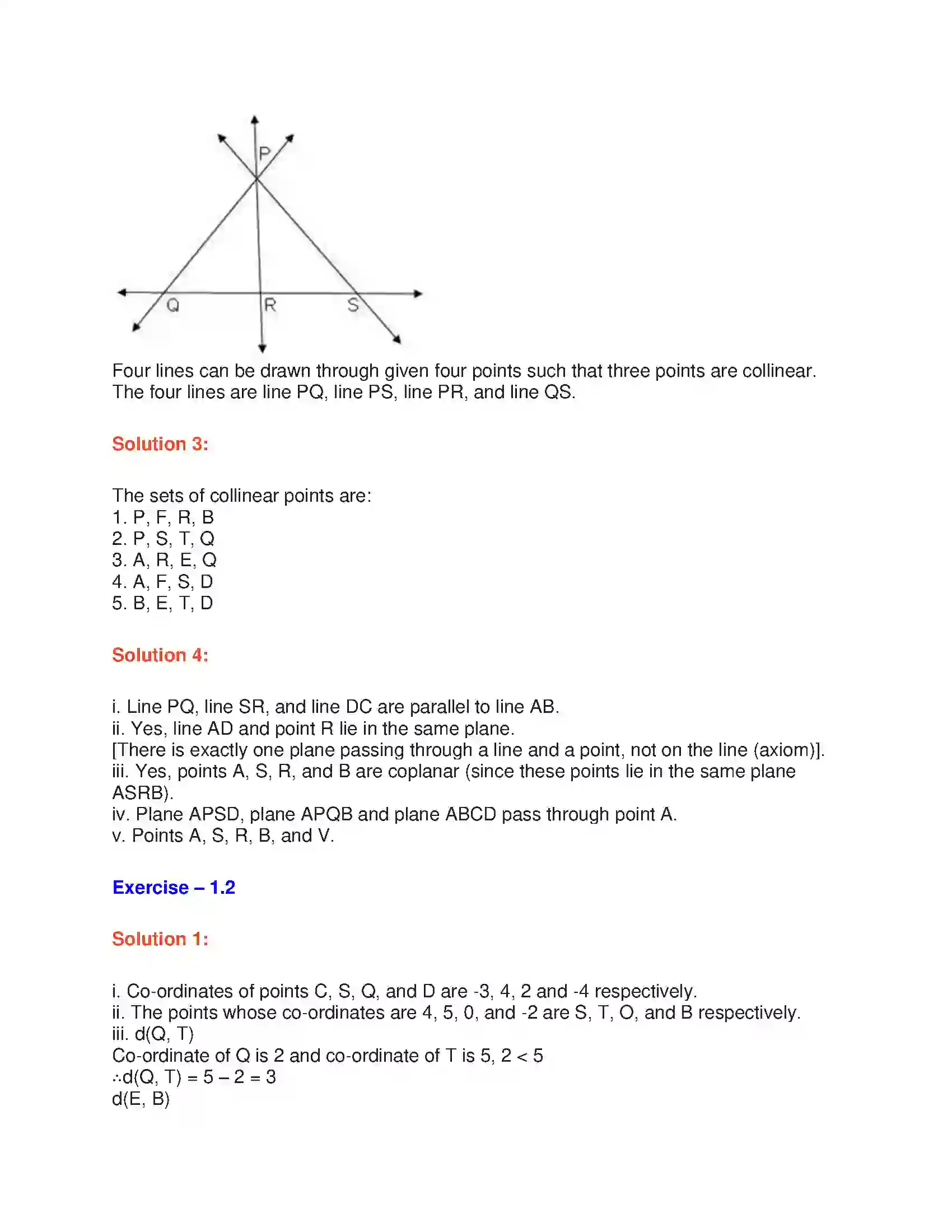 Maharashtra Board Class 9th Geometry Lines And Angles Solution 2