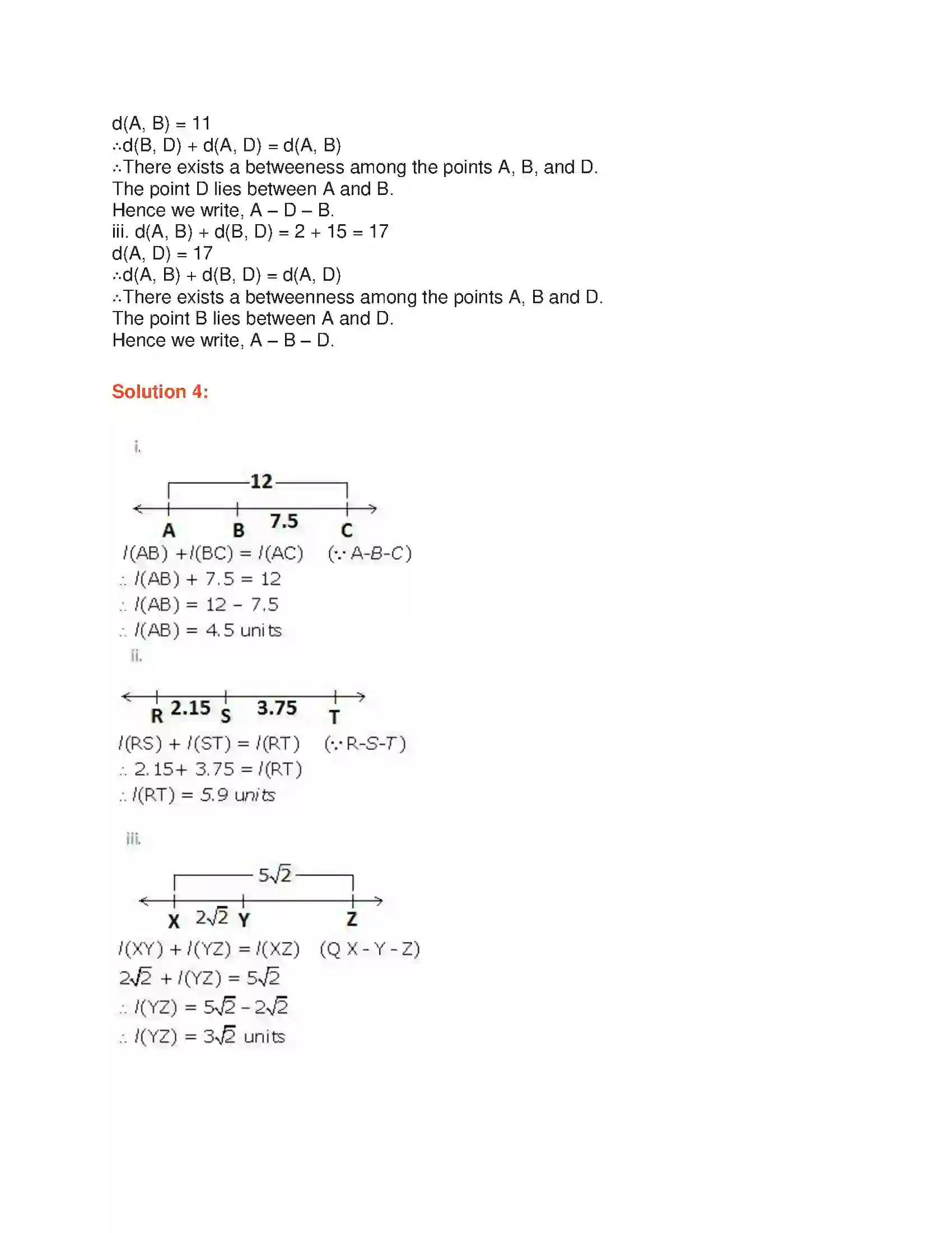 Maharashtra Board Class 9th Geometry Lines And Angles Solution 4