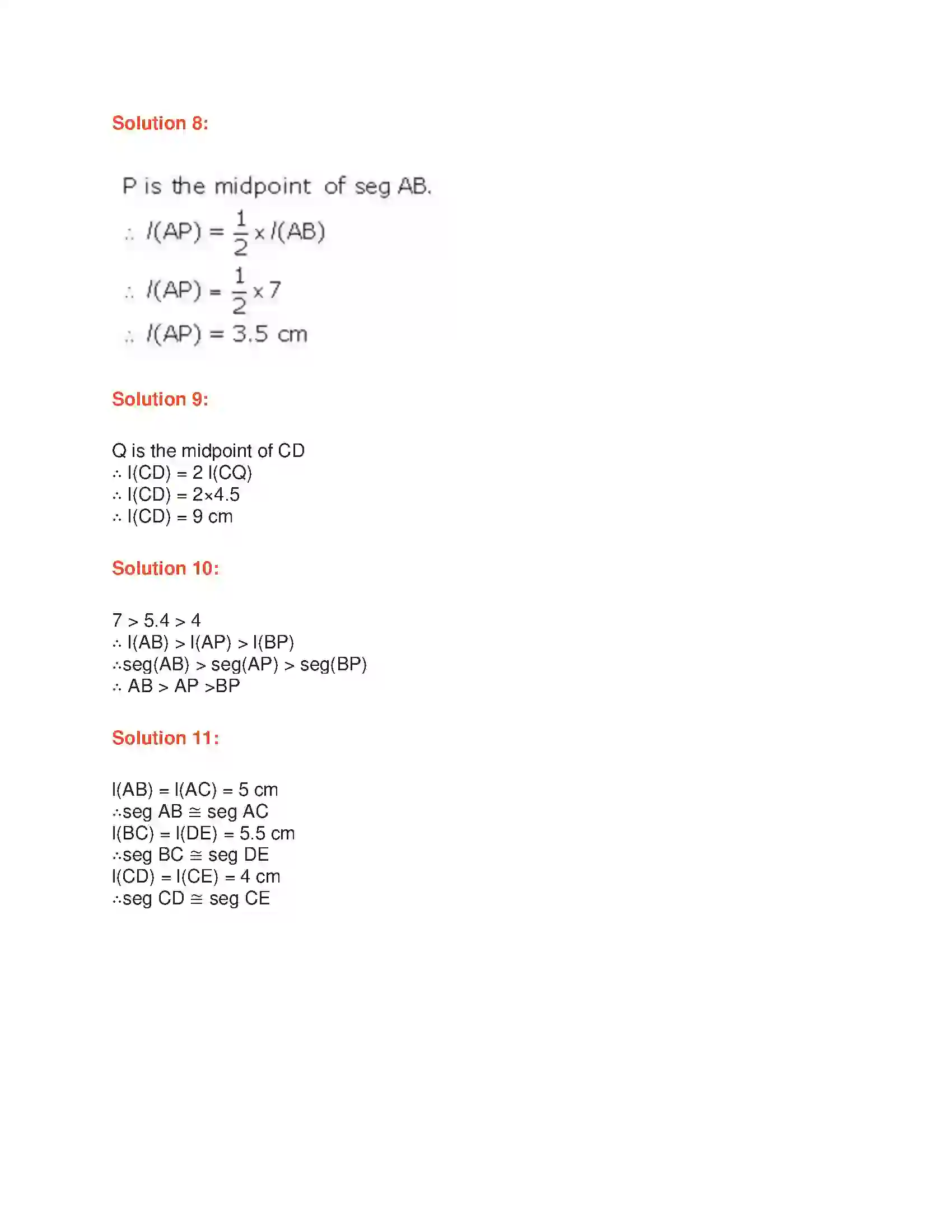 Maharashtra Board Class 9th Geometry Lines And Angles Solution 7