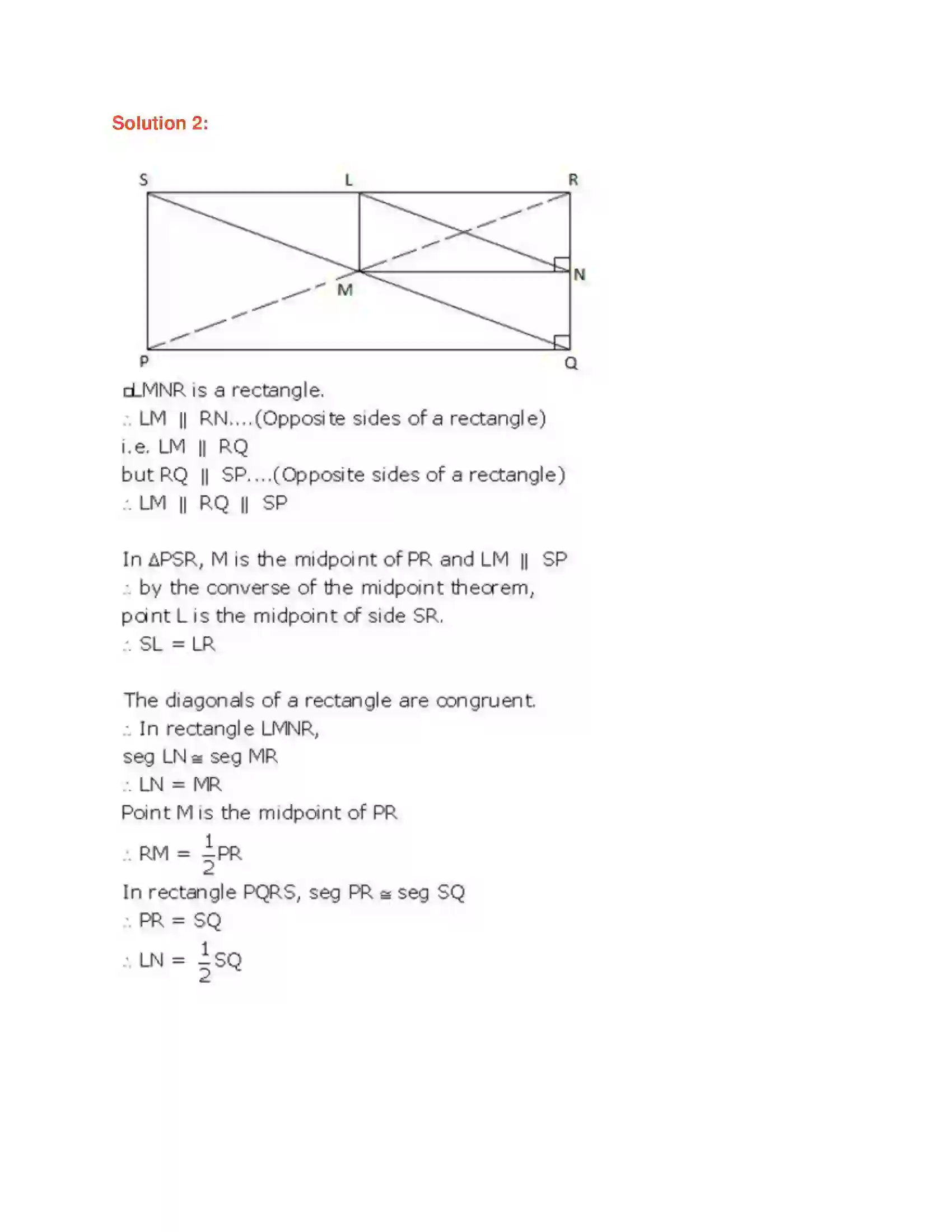 Maharashtra Board Class 9th Geometry Quadrilaterals Solution 23