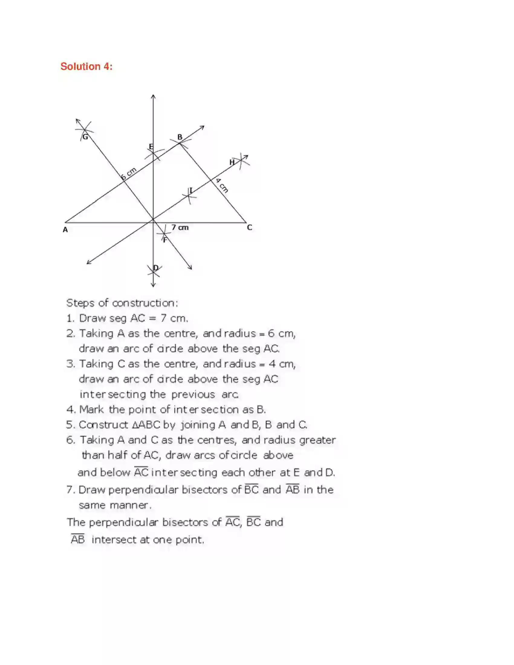 Maharashtra Board Class 9th Geometry Geometrical Constructions Solution 4