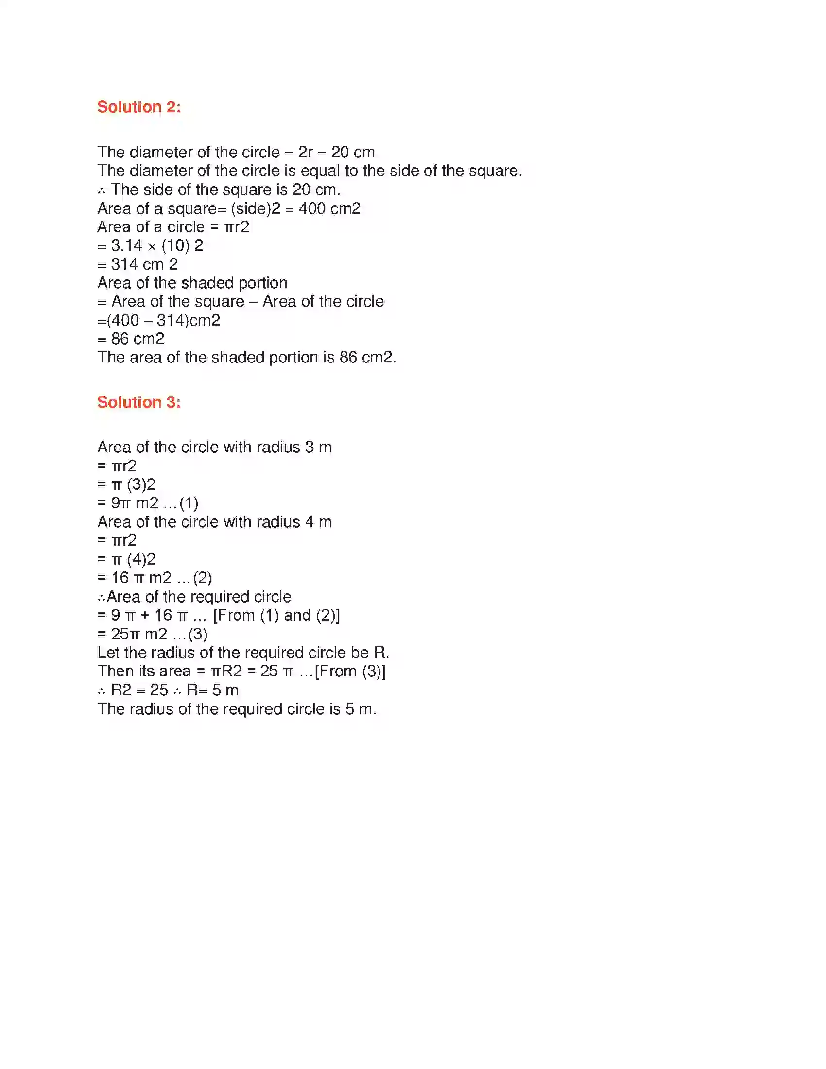 Maharashtra Board Class 9th Geometry Mensuration Solution 11