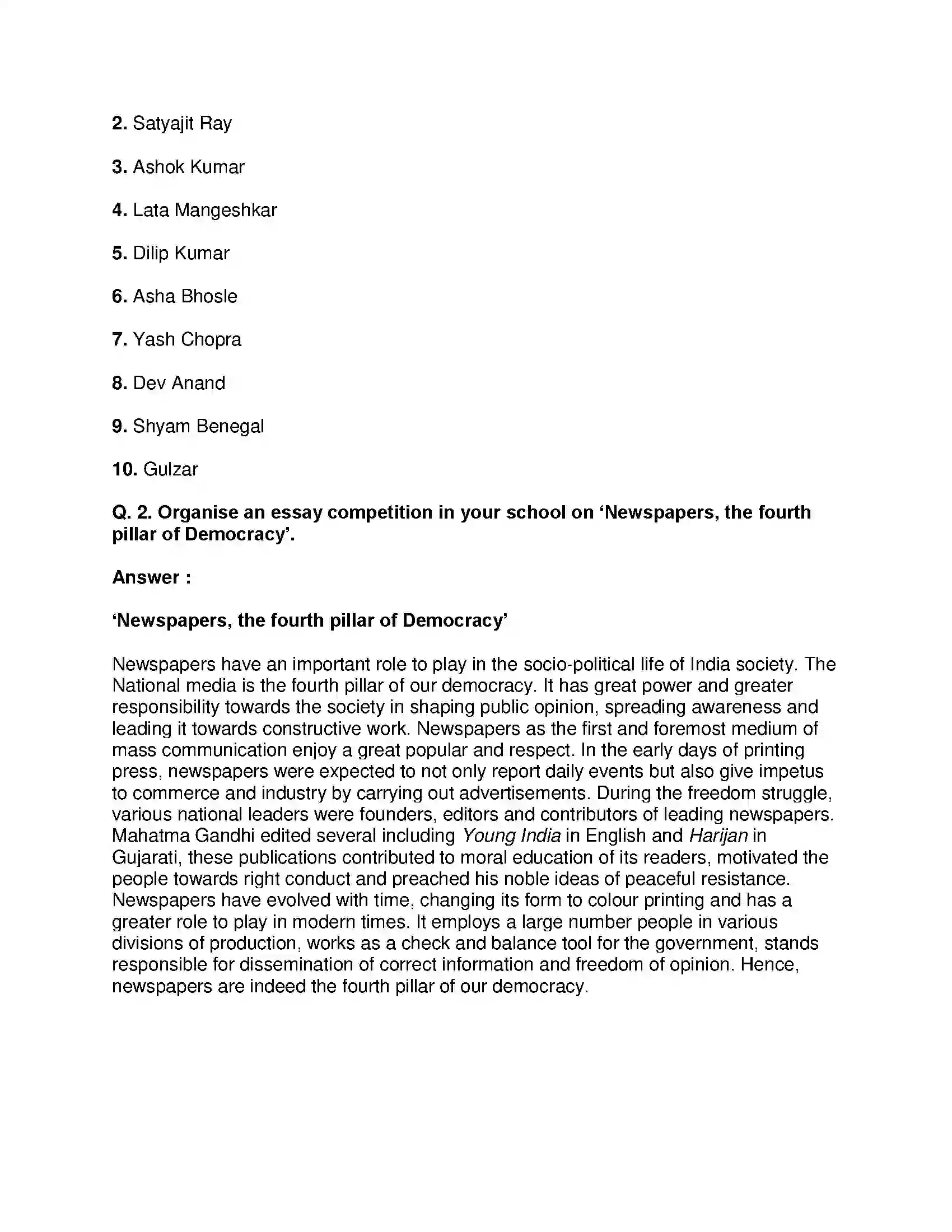 Maharashtra Board Class 9th History - English Medium Changing Life : 2 Solution 4