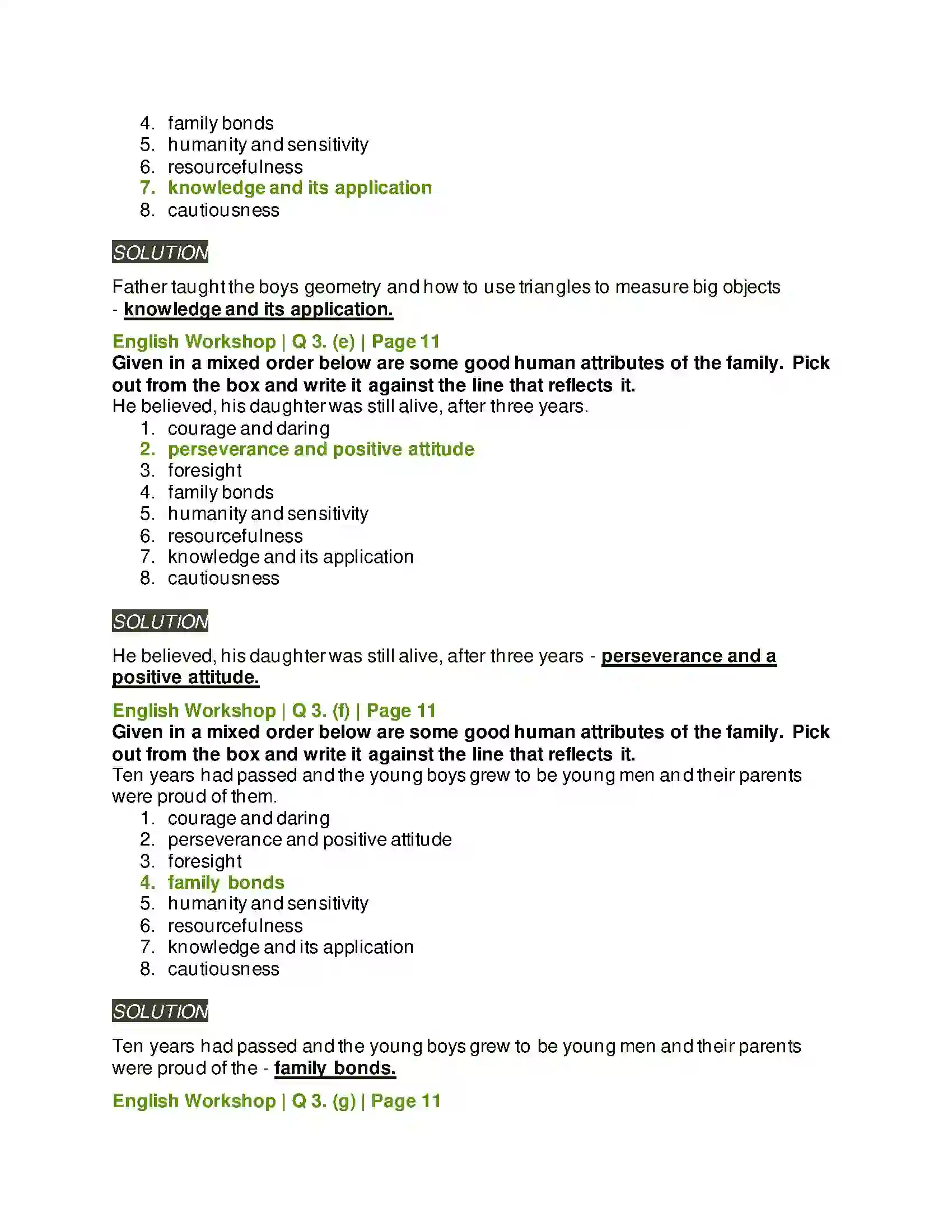 Maharashtra Board Class 9th Kumarbharati - English Medium 1.2 A Synopsis-The Swiss Family Robinson Solution 9