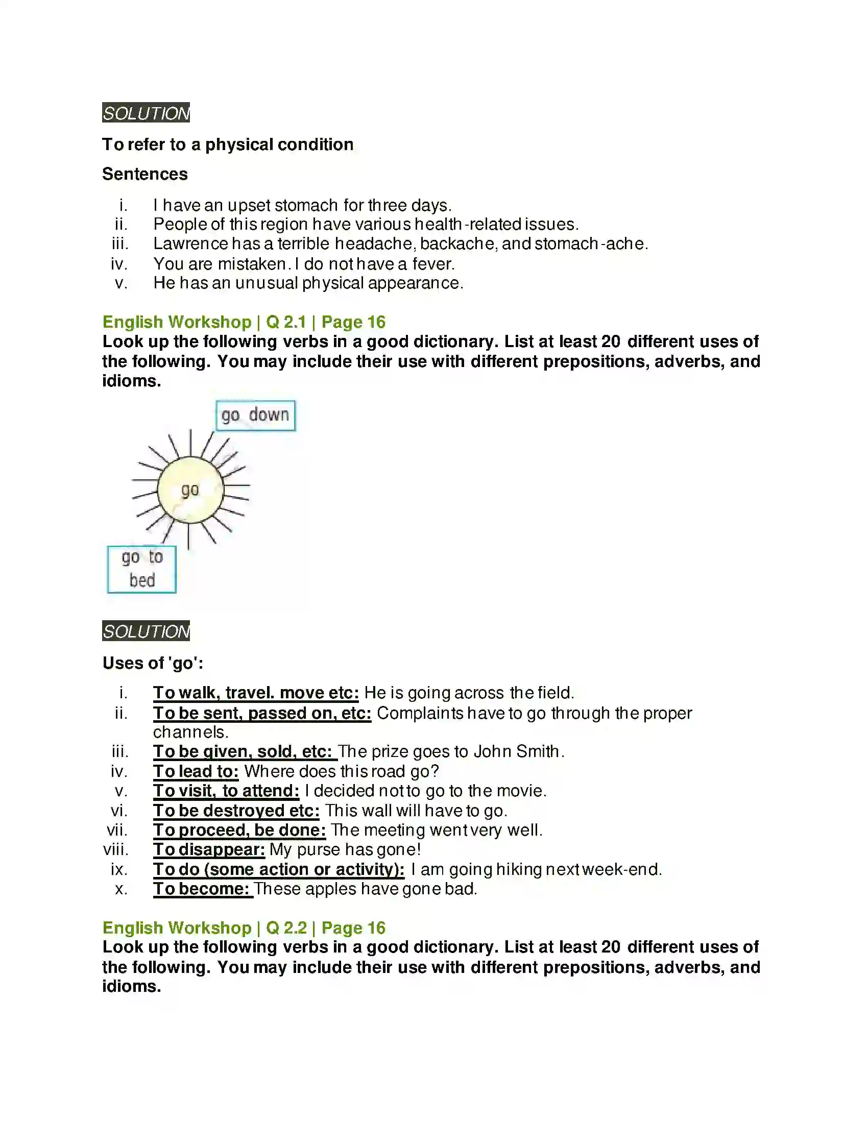 Maharashtra Board Class 9th Kumarbharati - English Medium 1.4 Have You Thought of the Verb ‘Have Solution 3