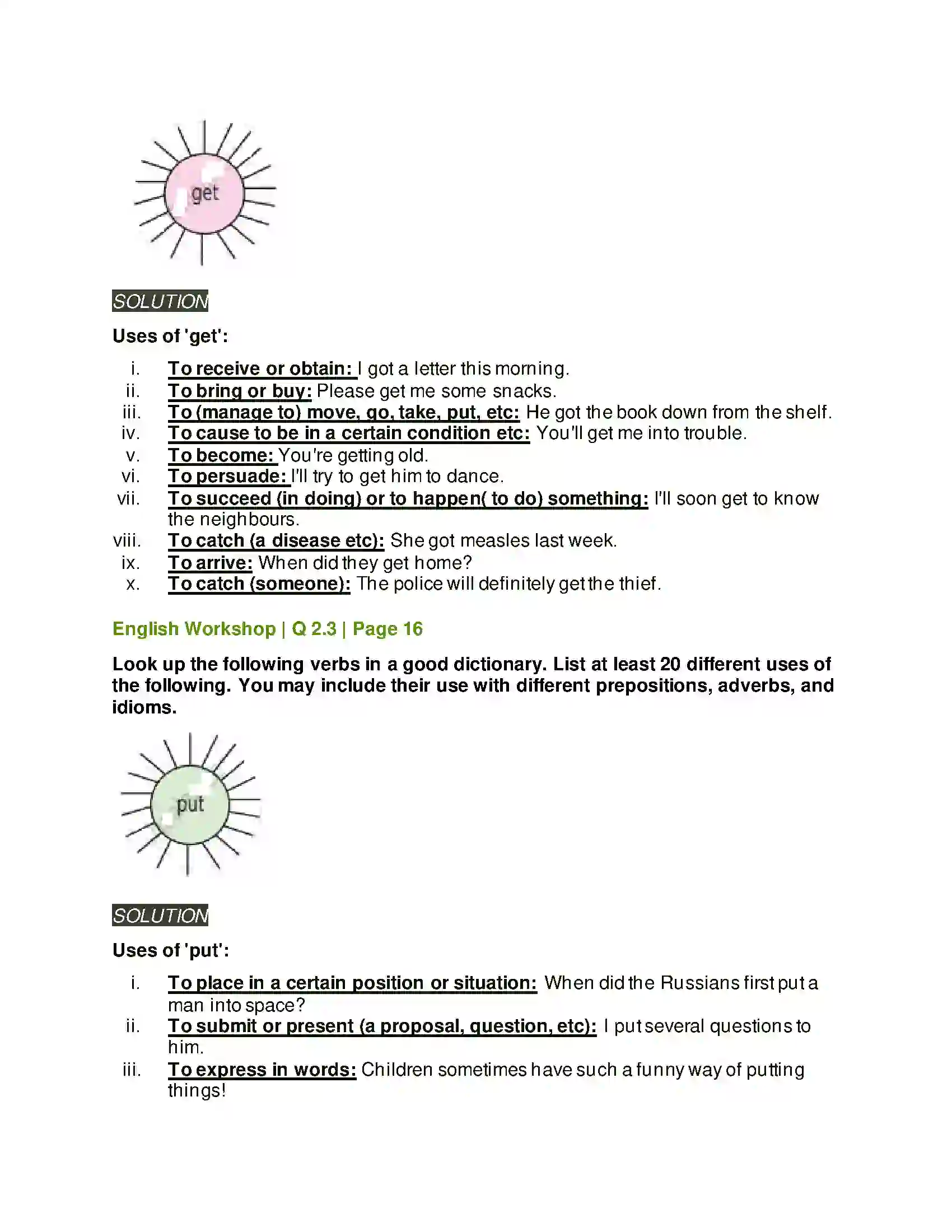 Maharashtra Board Class 9th Kumarbharati - English Medium 1.4 Have You Thought of the Verb ‘Have Solution 4