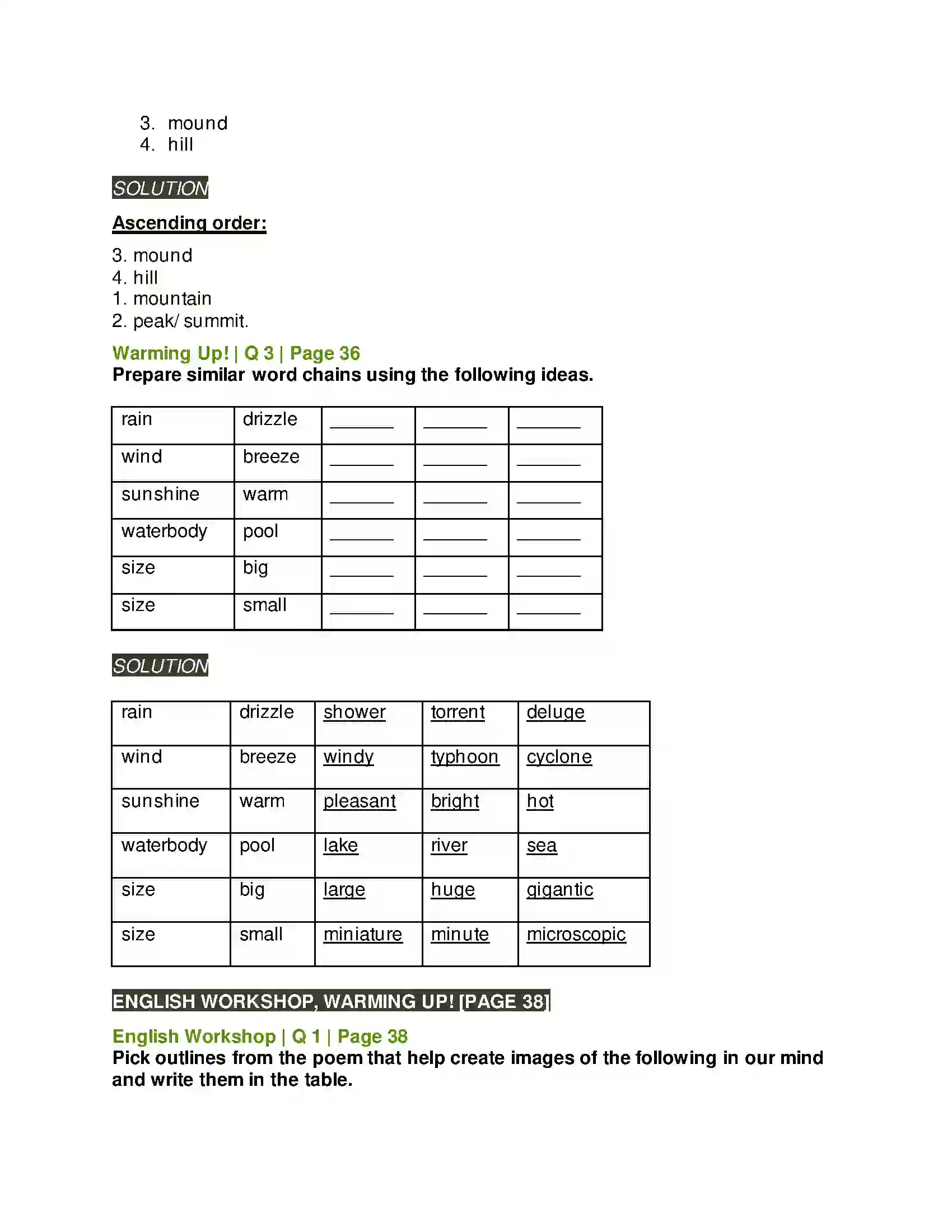 Maharashtra Board Class 9th Kumarbharati - English Medium 2.3 Somebody’s Mother Solution 3