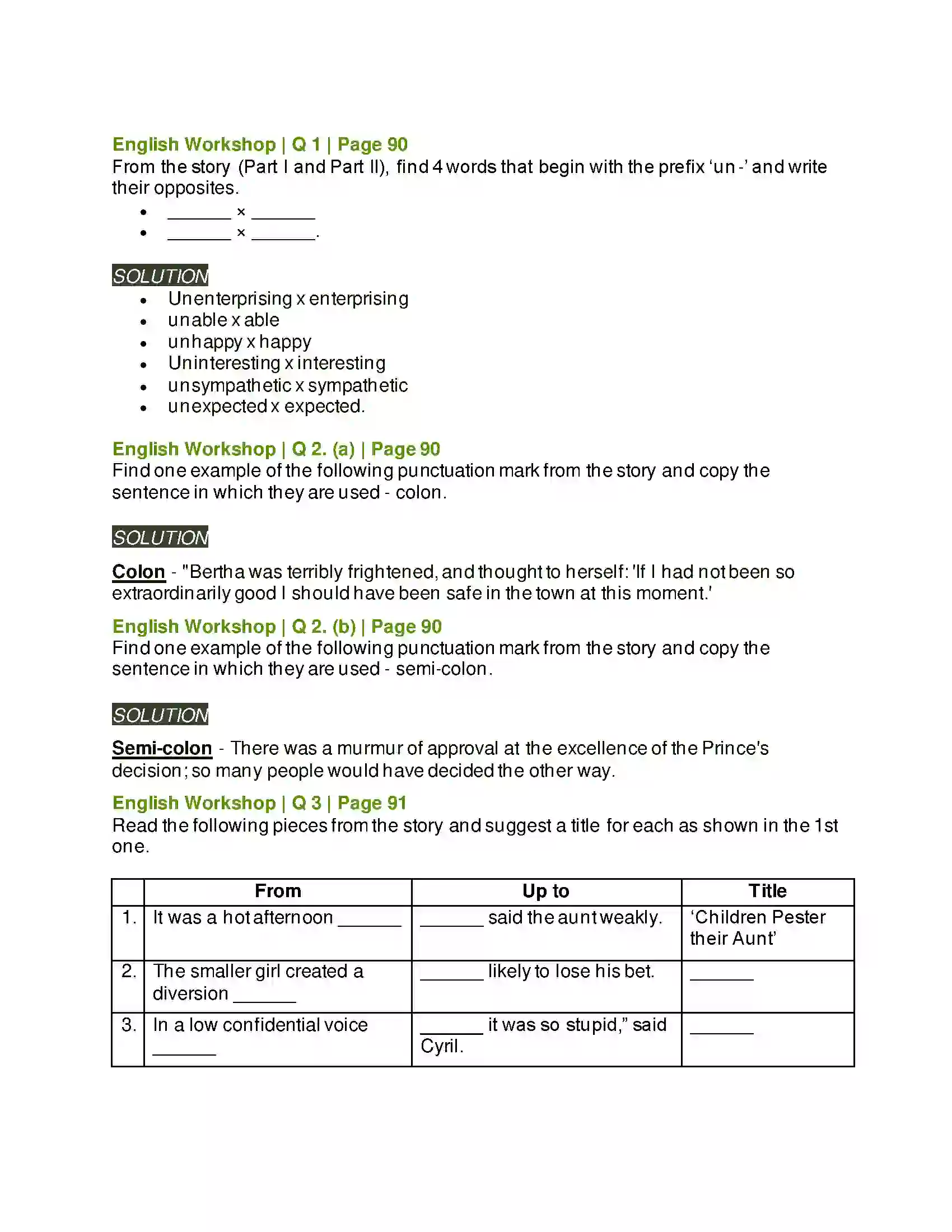 Maharashtra Board Class 9th Kumarbharati - English Medium 4.2 The Storyteller Solution 3