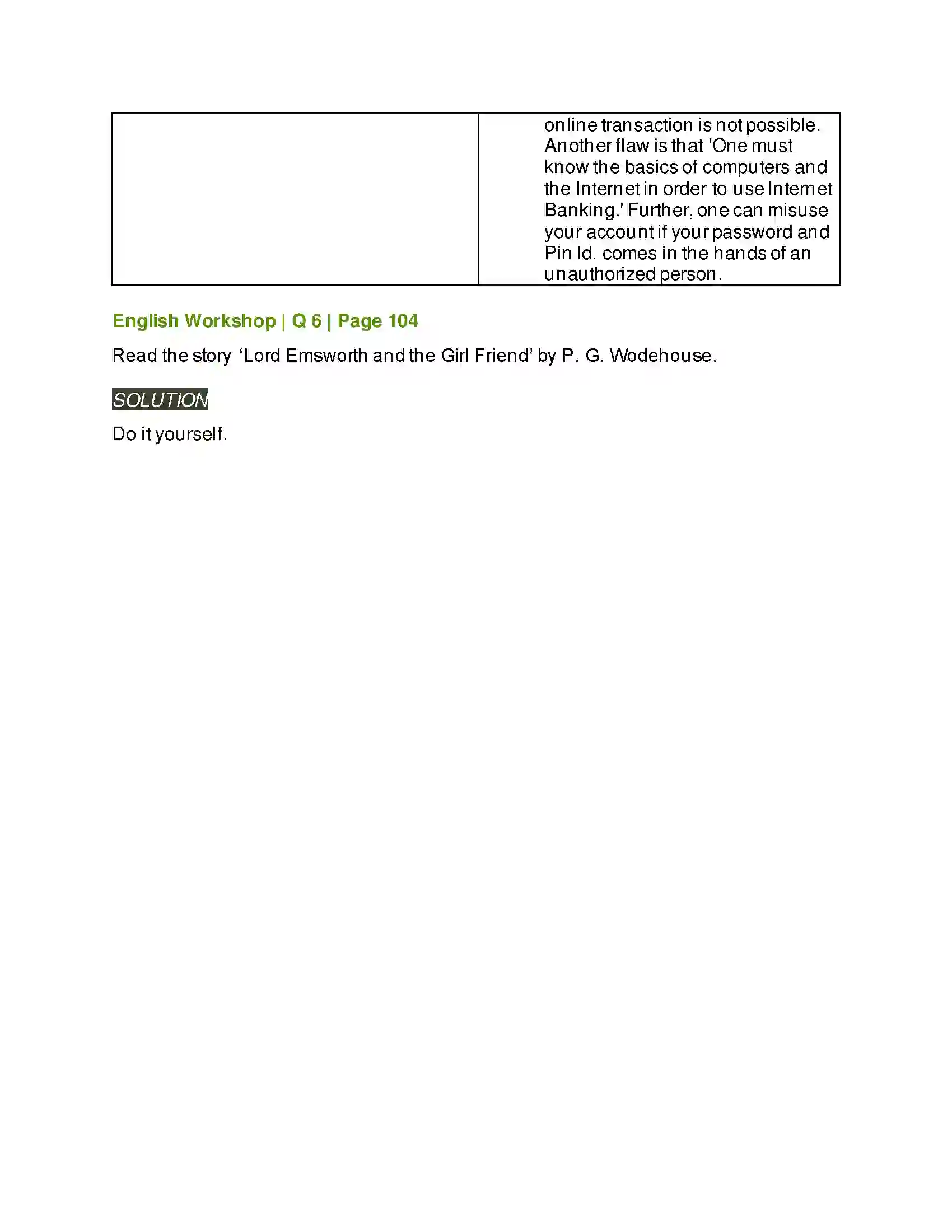 Maharashtra Board Class 9th Kumarbharati - English Medium 4.4 My Financial Career Solution 8