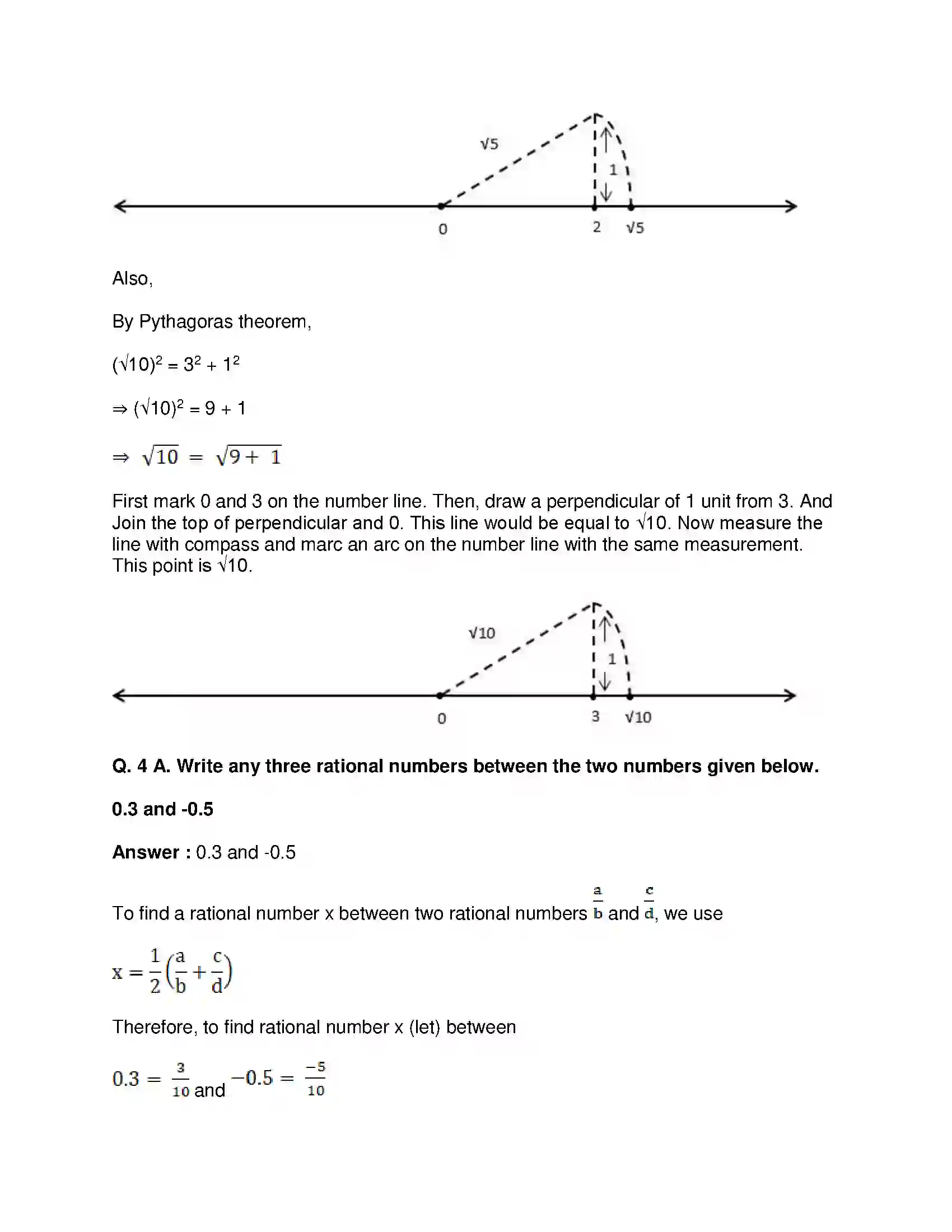 Maharashtra Board Class 9th Mathematics Part-I - English Medium Real Numbers Solution 7
