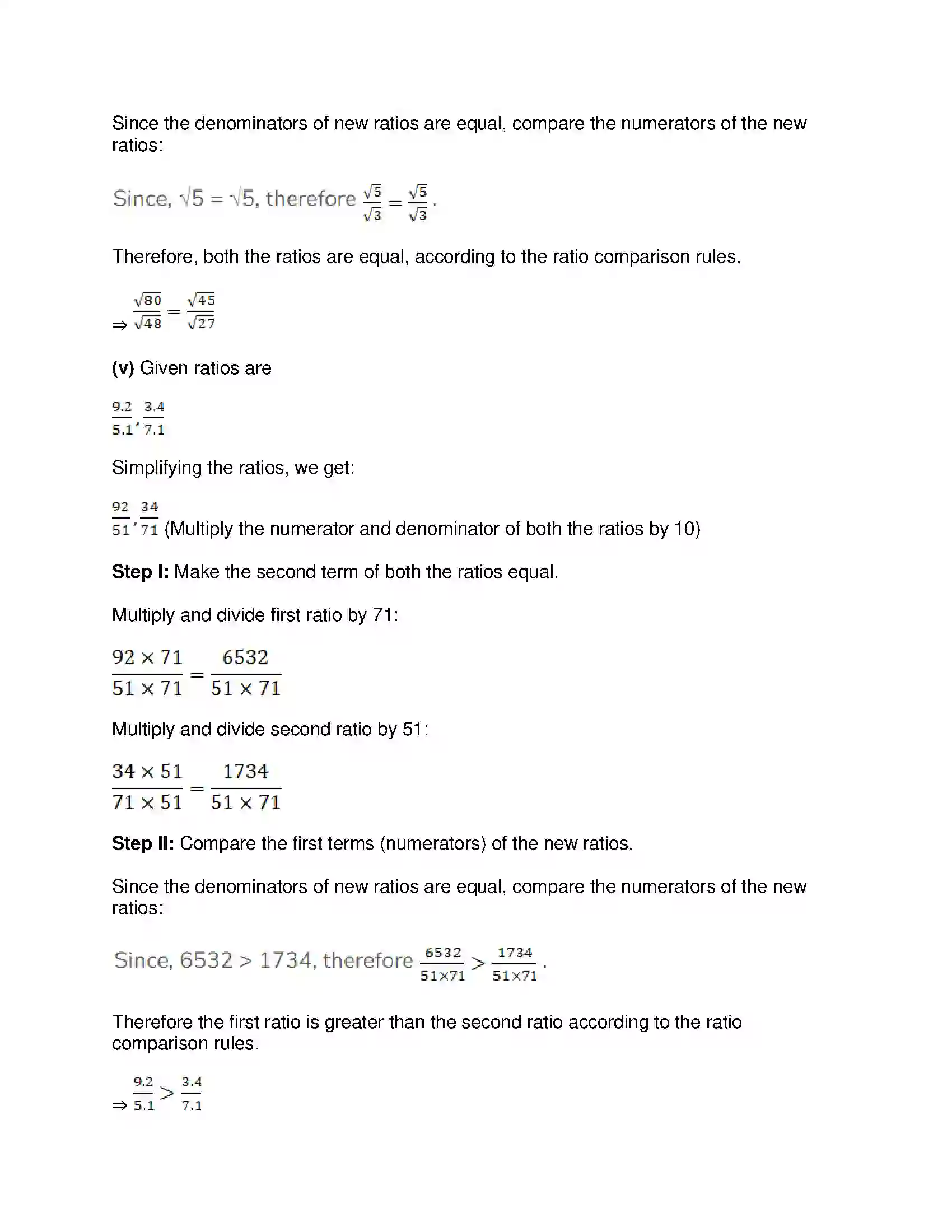 Maharashtra Board Class 9th Mathematics Part-I - English Medium Ratio and Proportion Solution 15