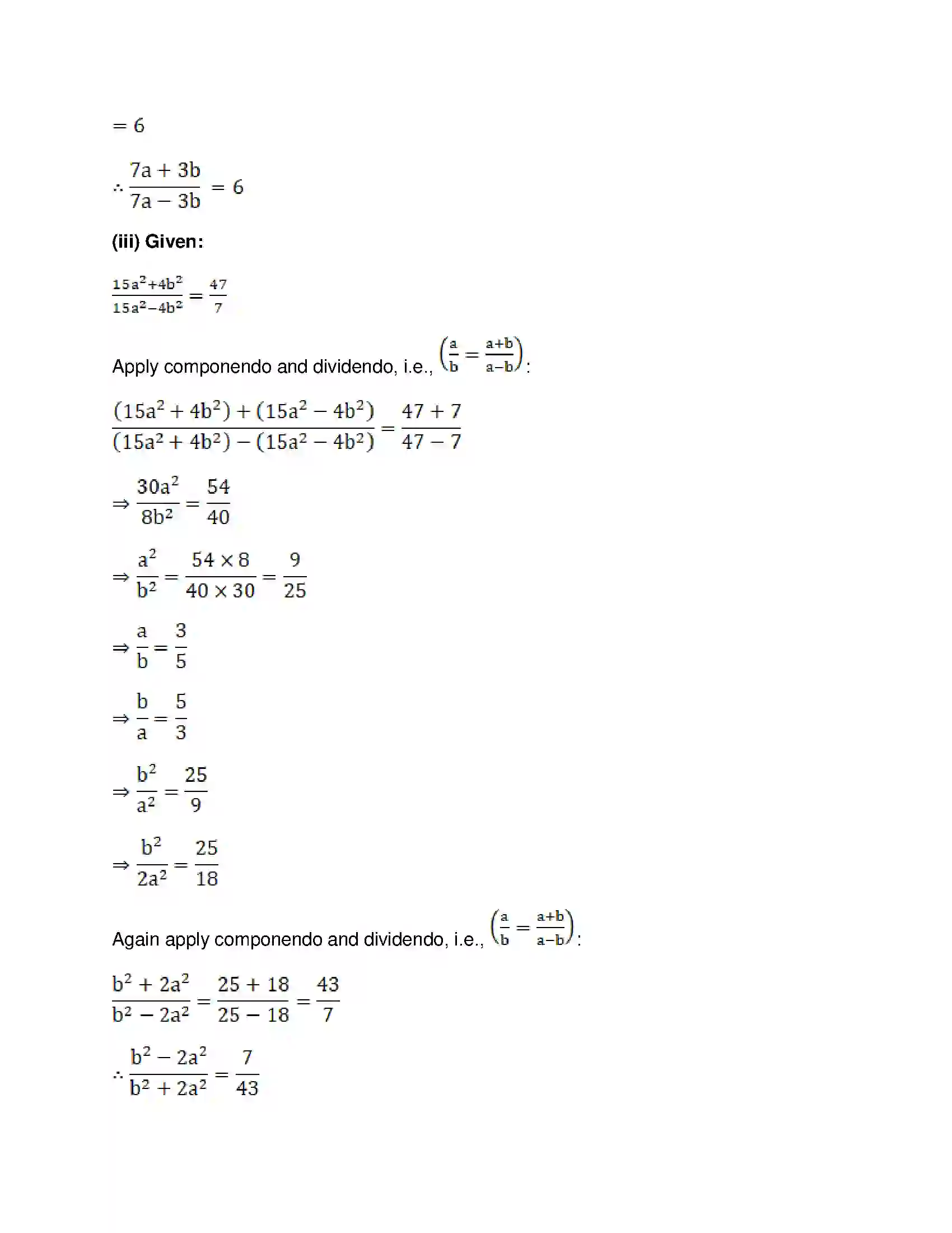 Maharashtra Board Class 9th Mathematics Part-I - English Medium Ratio and Proportion Solution 26