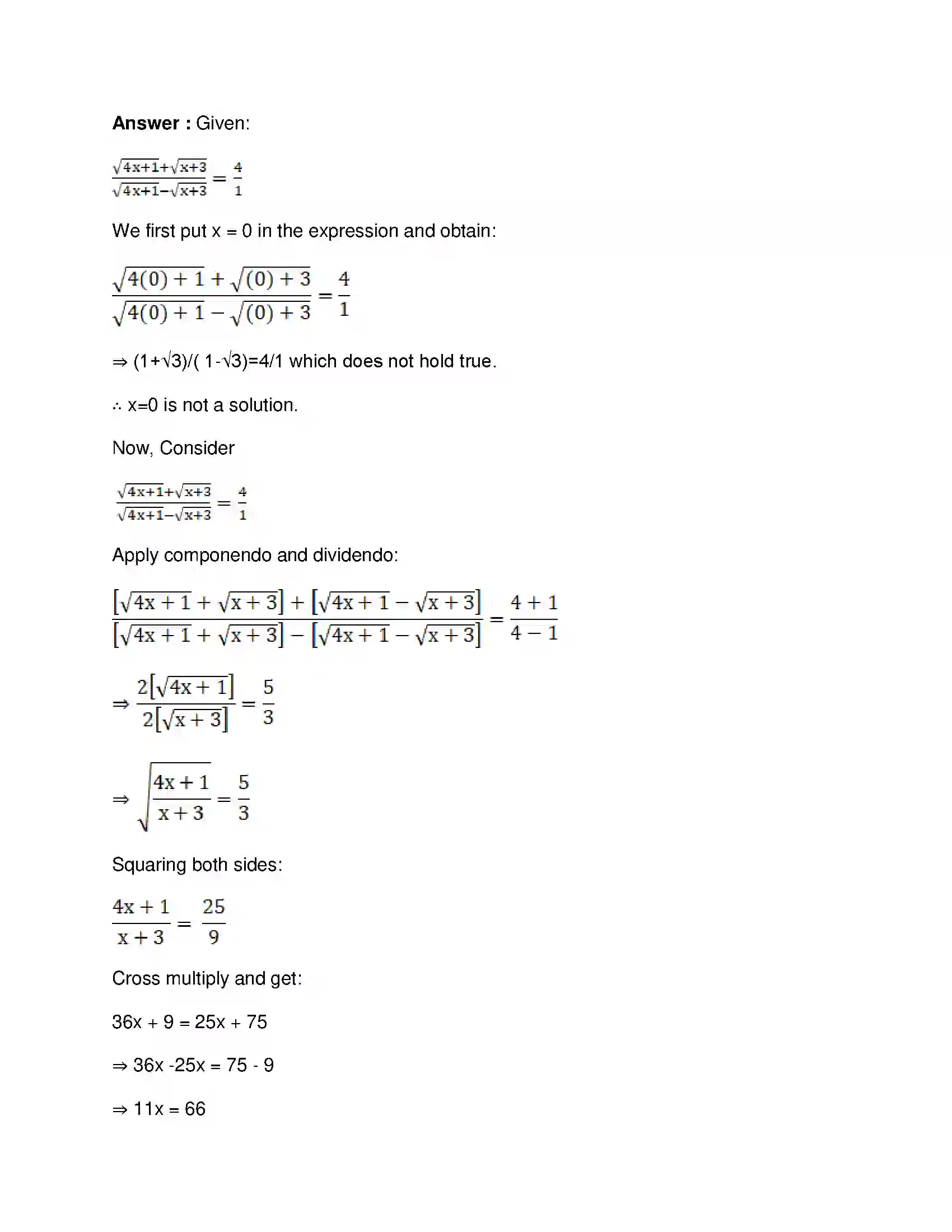 Maharashtra Board Class 9th Mathematics Part-I - English Medium Ratio and Proportion Solution 33