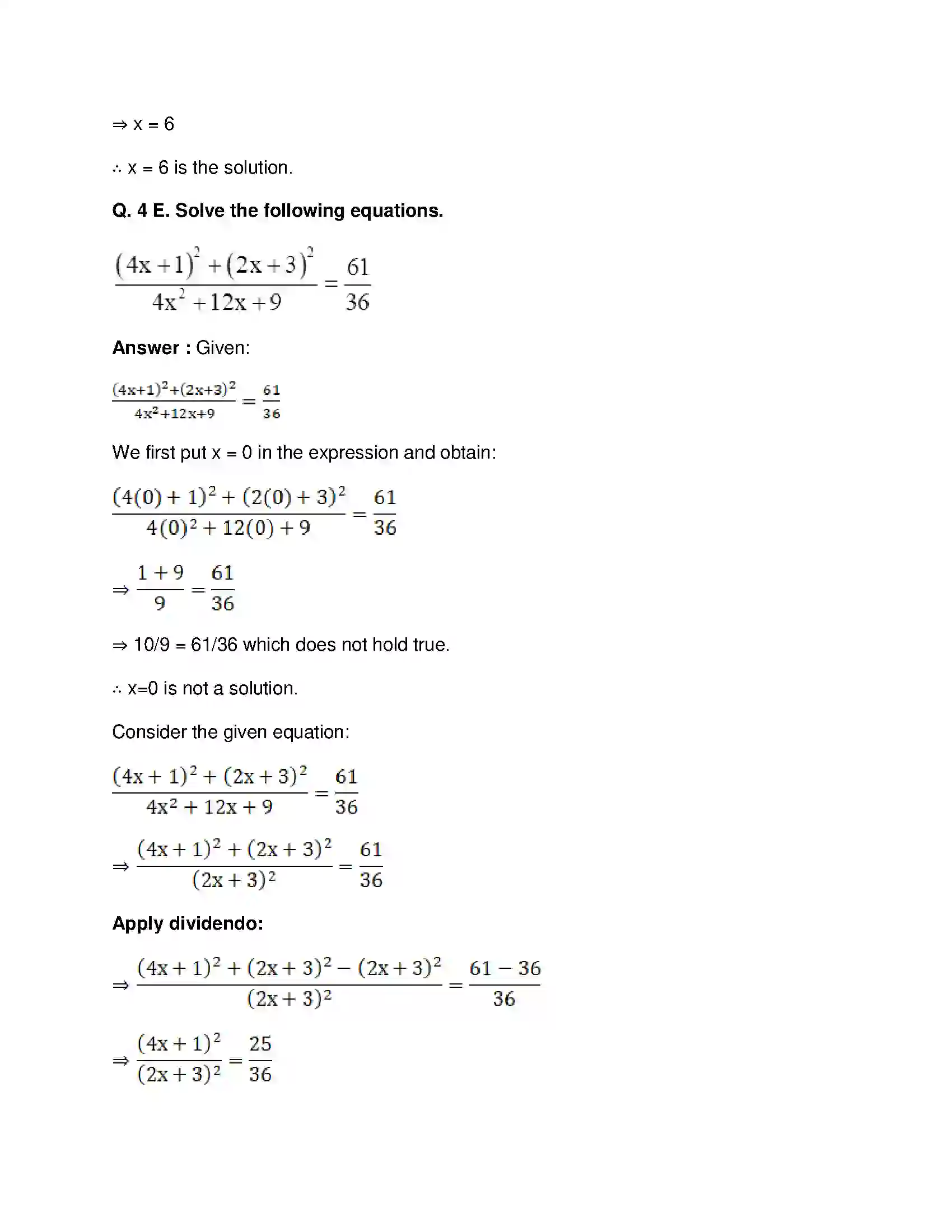 Maharashtra Board Class 9th Mathematics Part-I - English Medium Ratio and Proportion Solution 34