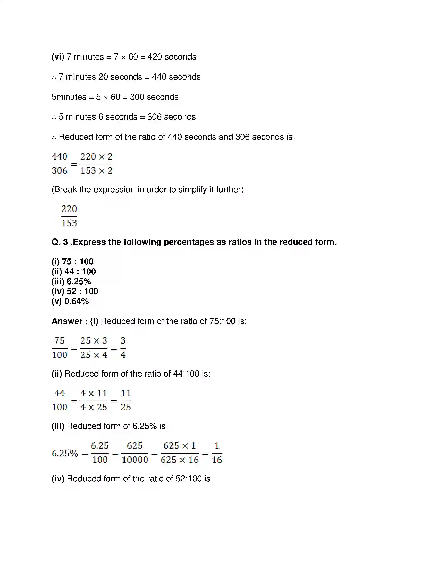 Maharashtra Board Class 9th Mathematics Part-I - English Medium Ratio and Proportion Solution 4
