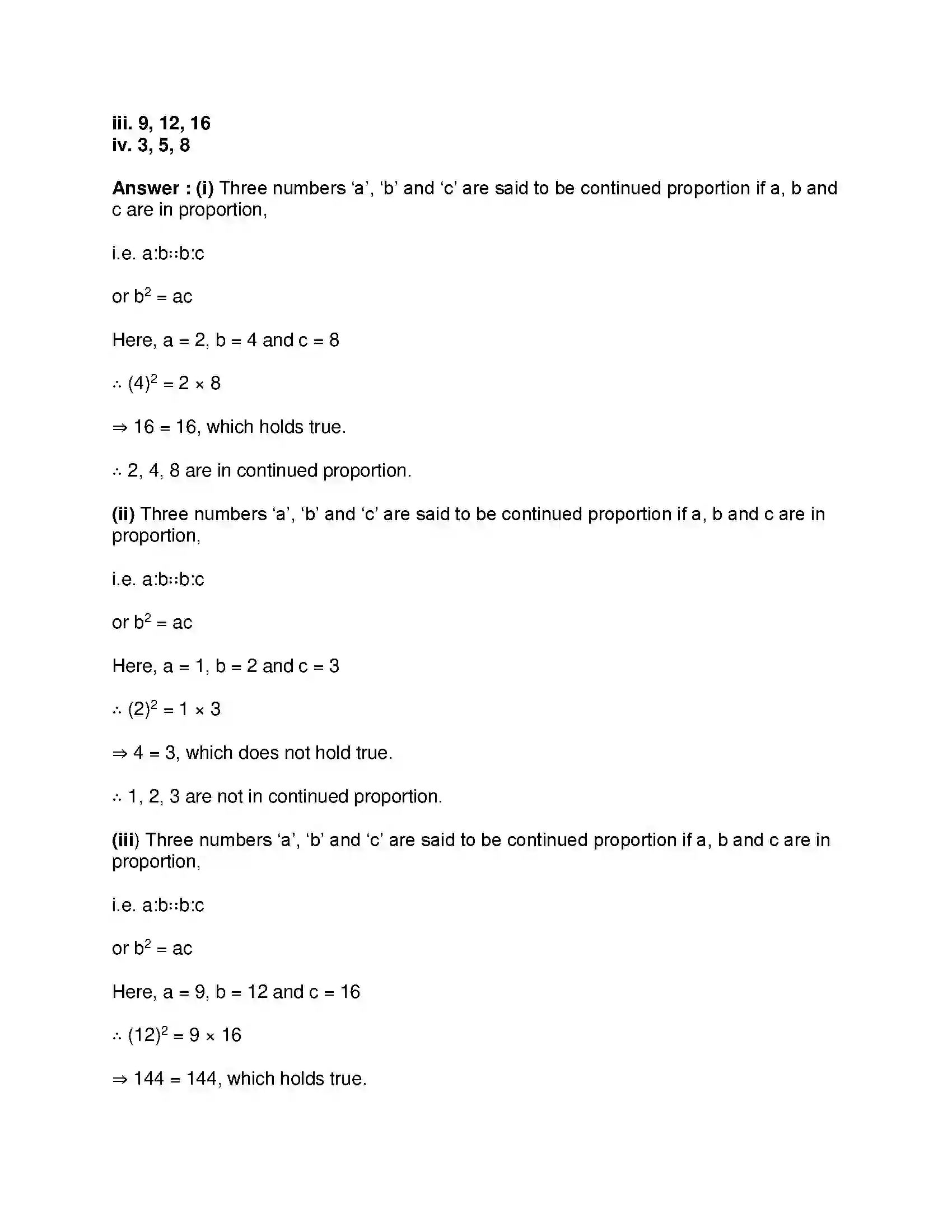 Maharashtra Board Class 9th Mathematics Part-I - English Medium Ratio and Proportion Solution 53