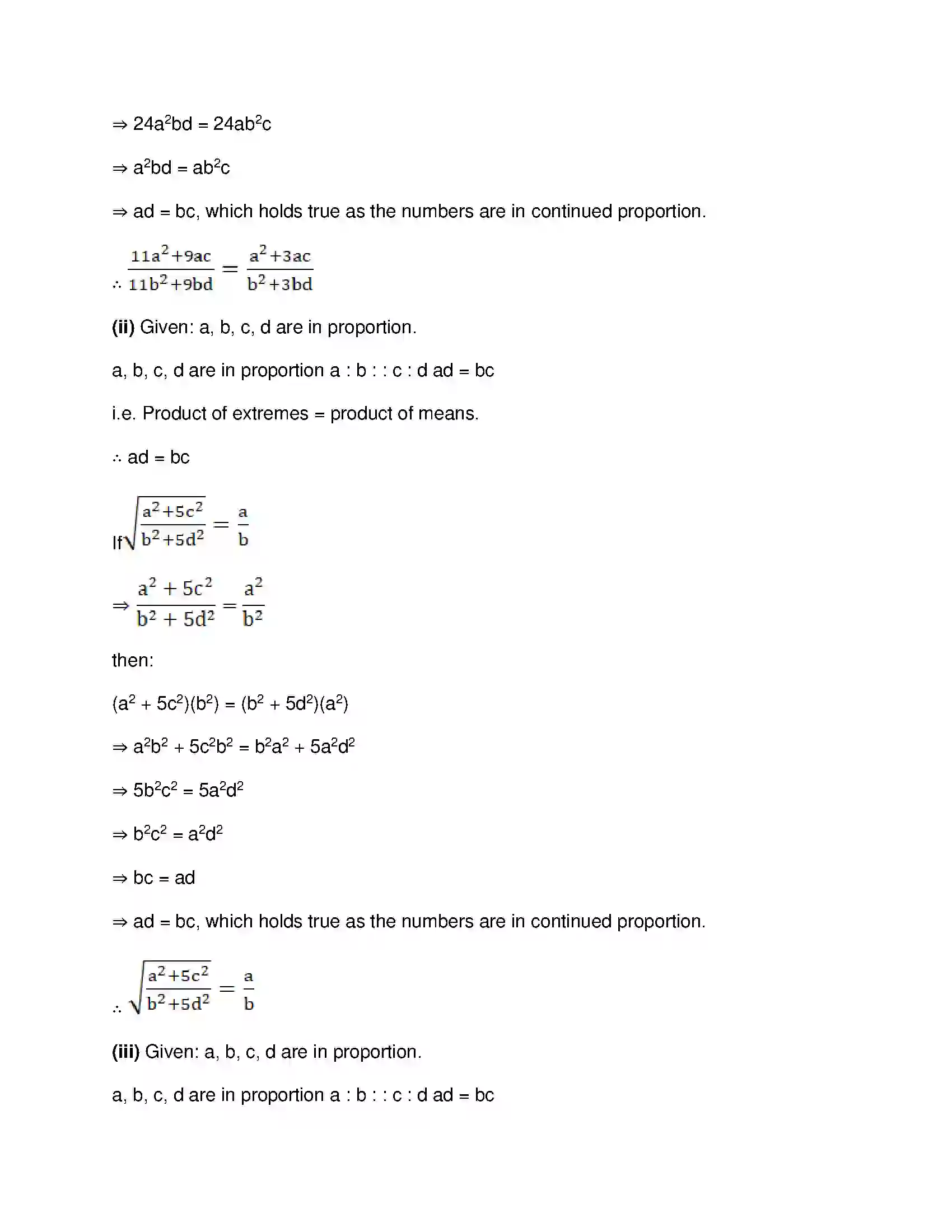 Maharashtra Board Class 9th Mathematics Part-I - English Medium Ratio and Proportion Solution 60