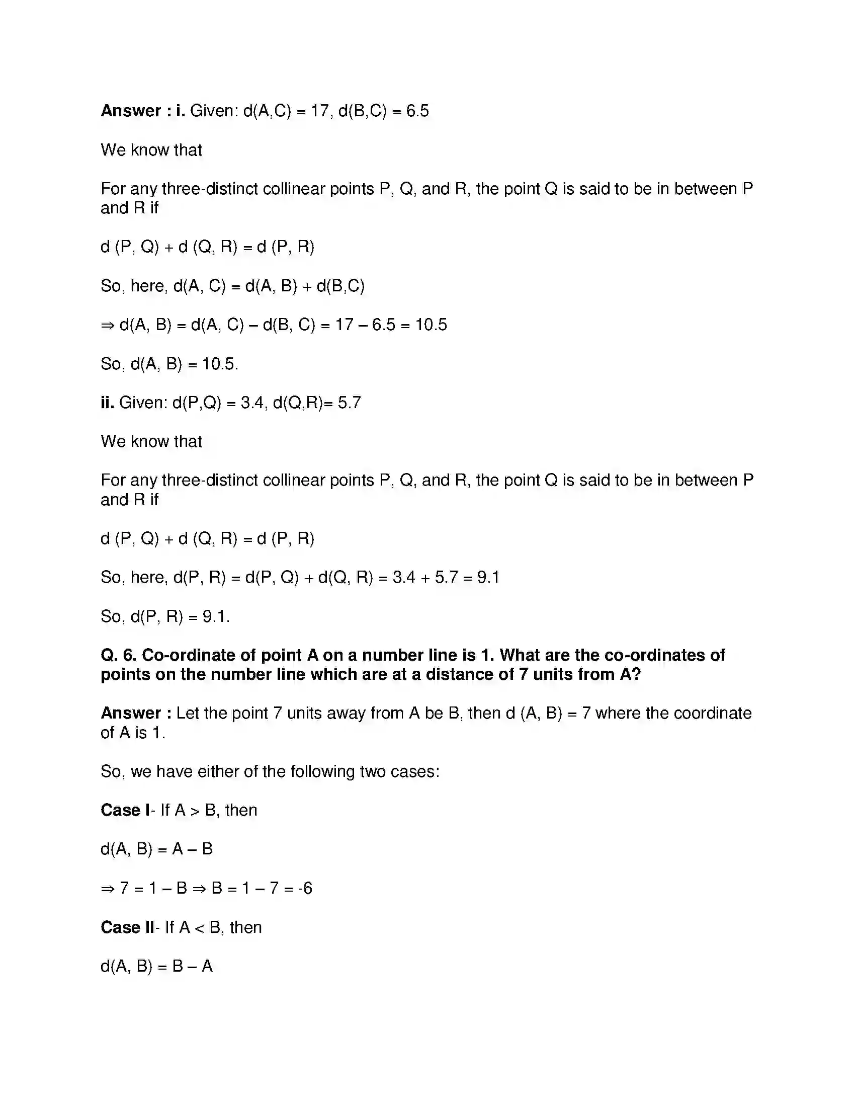Maharashtra Board Class 9th Mathematics Part-II - English Medium Basic Concepts in Geometry Solution 18