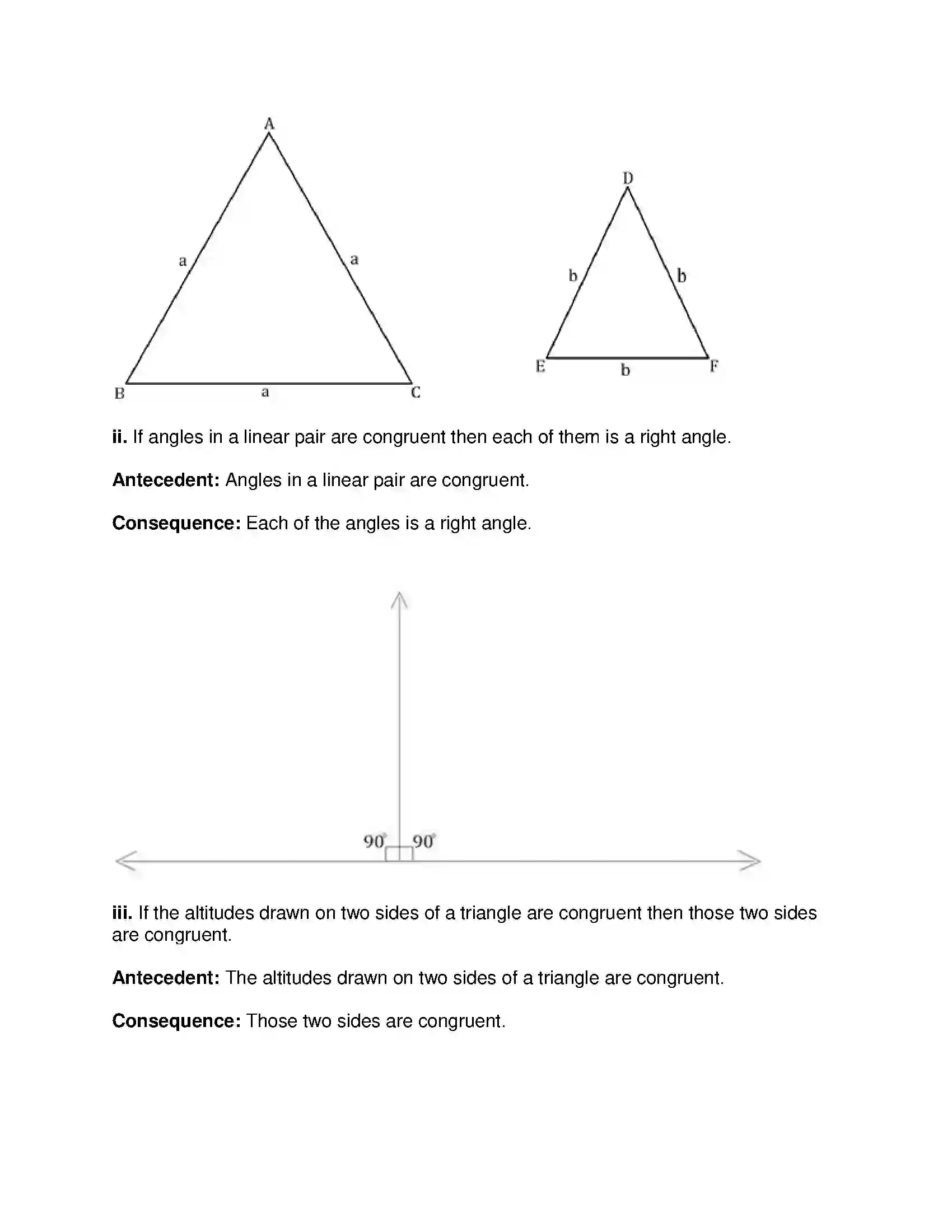 Maharashtra Board Class 9th Mathematics Part-II - English Medium Basic Concepts in Geometry Solution 21