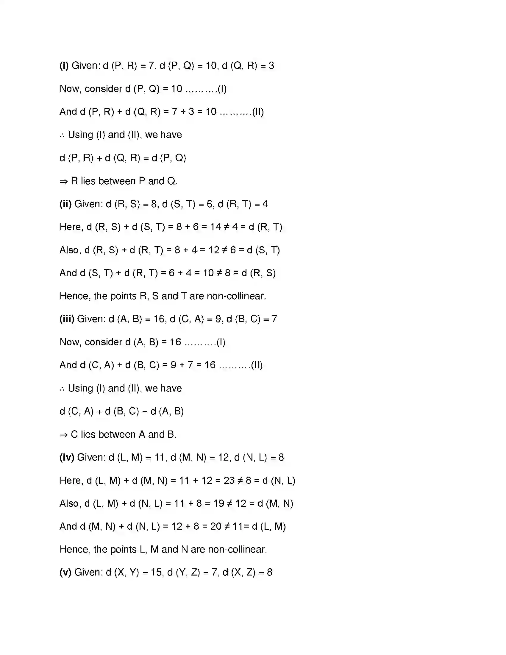 Maharashtra Board Class 9th Mathematics Part-II - English Medium Basic Concepts in Geometry Solution 4