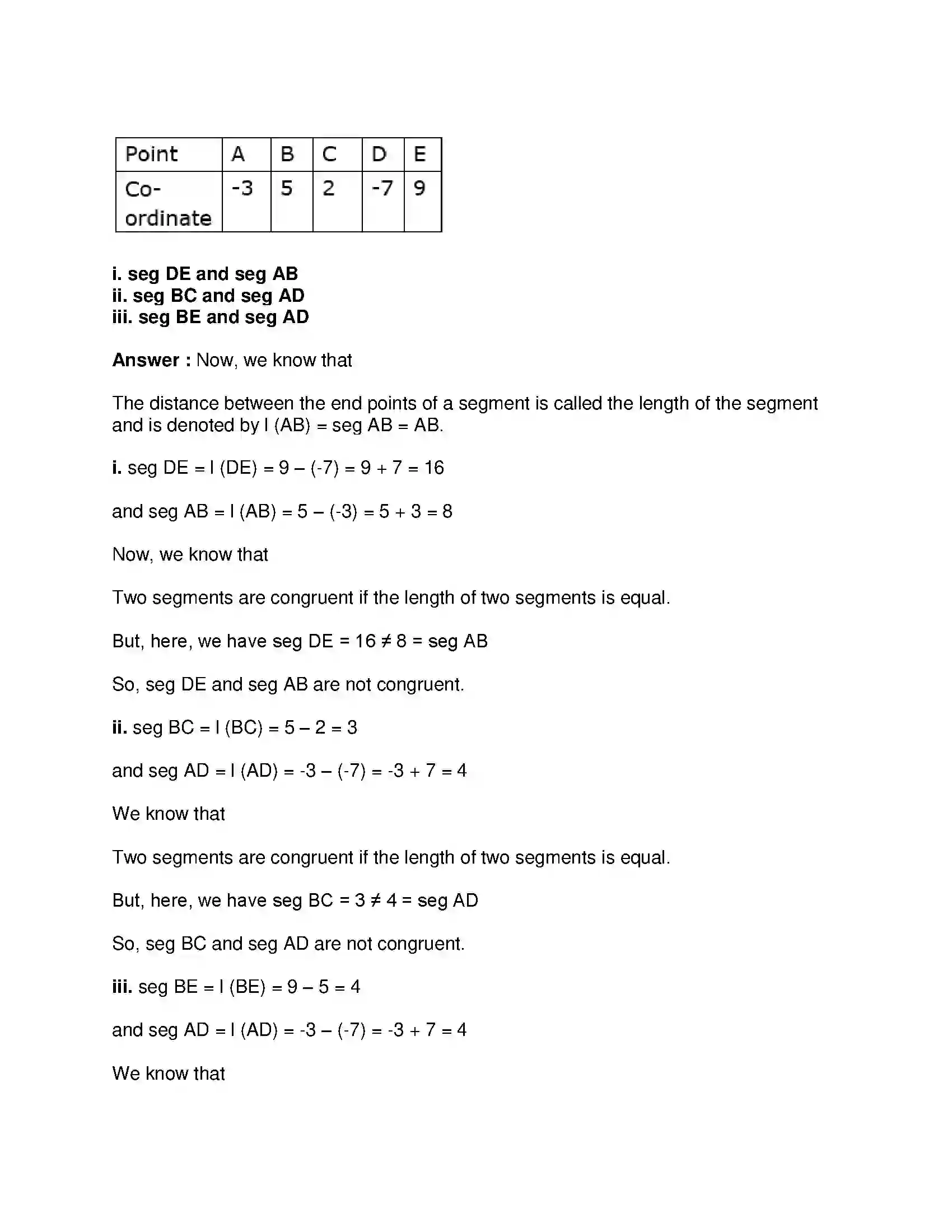 Maharashtra Board Class 9th Mathematics Part-II - English Medium Basic Concepts in Geometry Solution 9